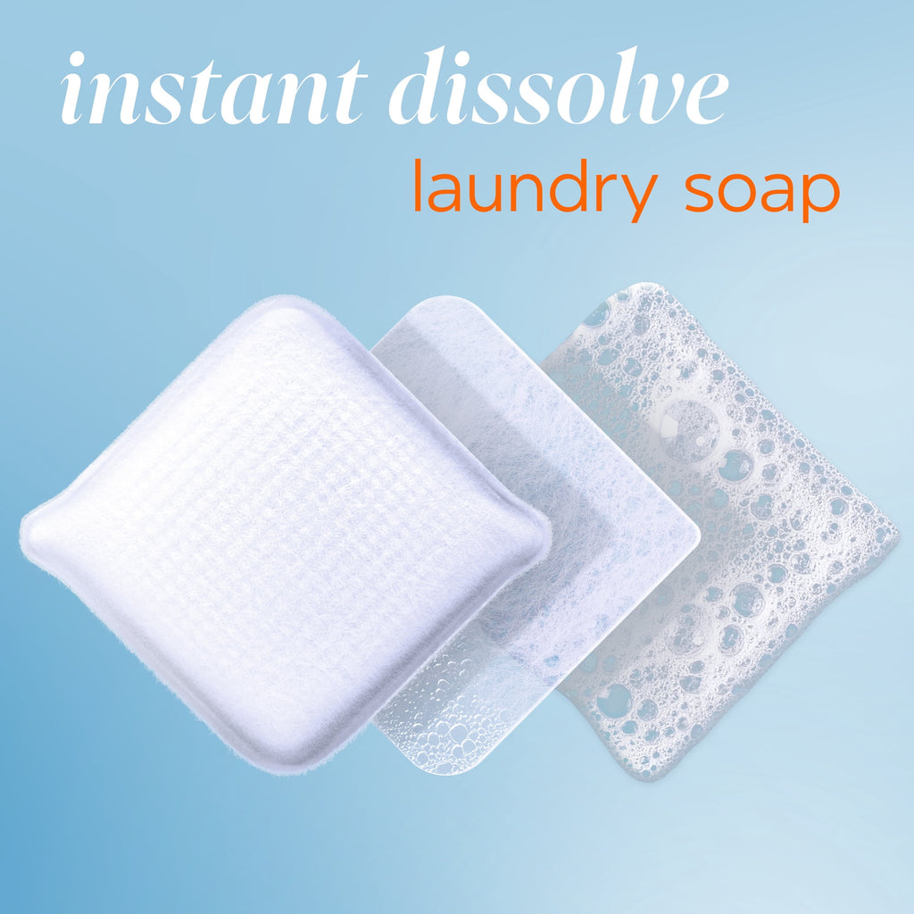 Tide evo Laundry Detergent Tiles, Free & Gentle, Hypoallergenic, Unscented, 40 Count