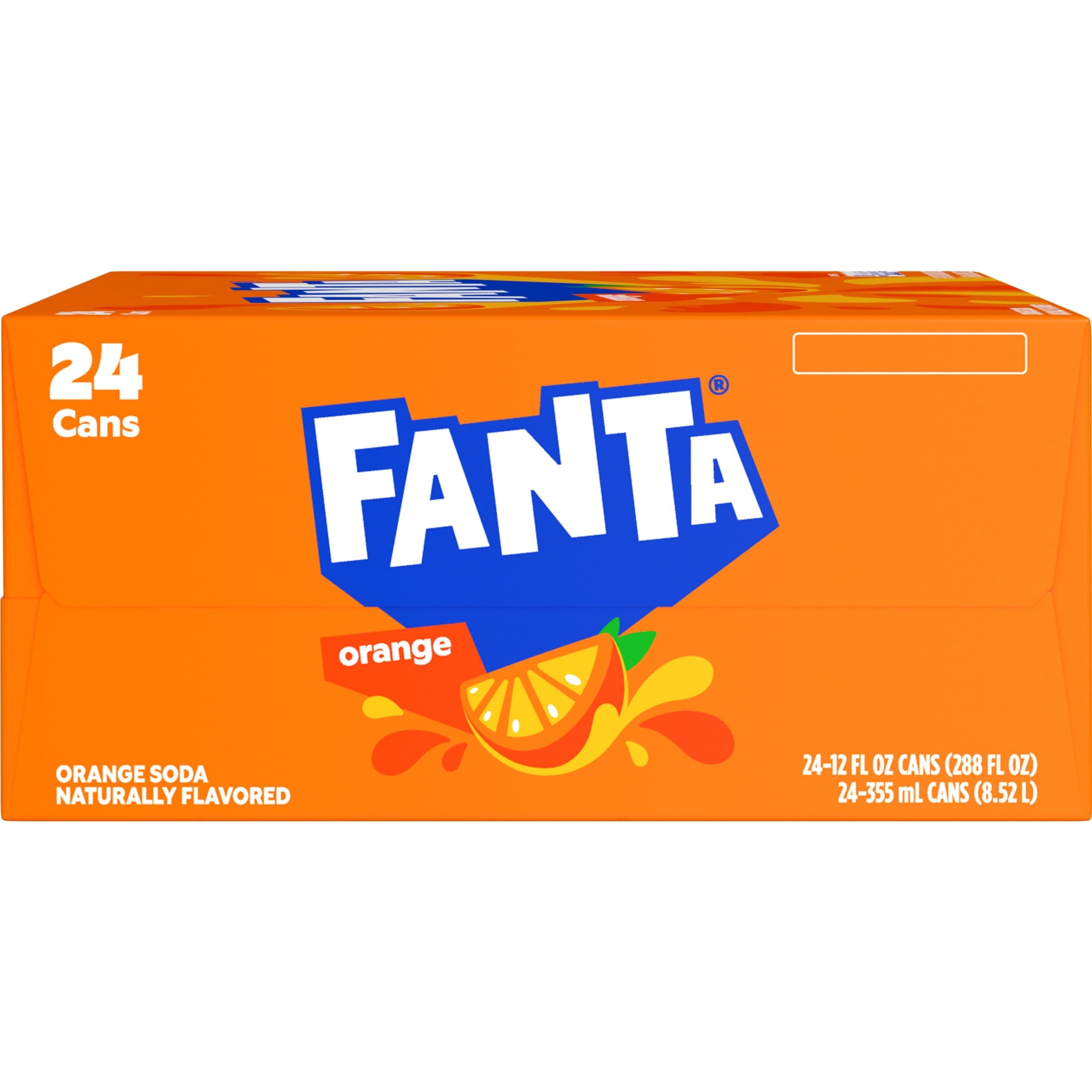 Fanta Orange Soda Pop Cans, 12 fl oz, 24 Pack
