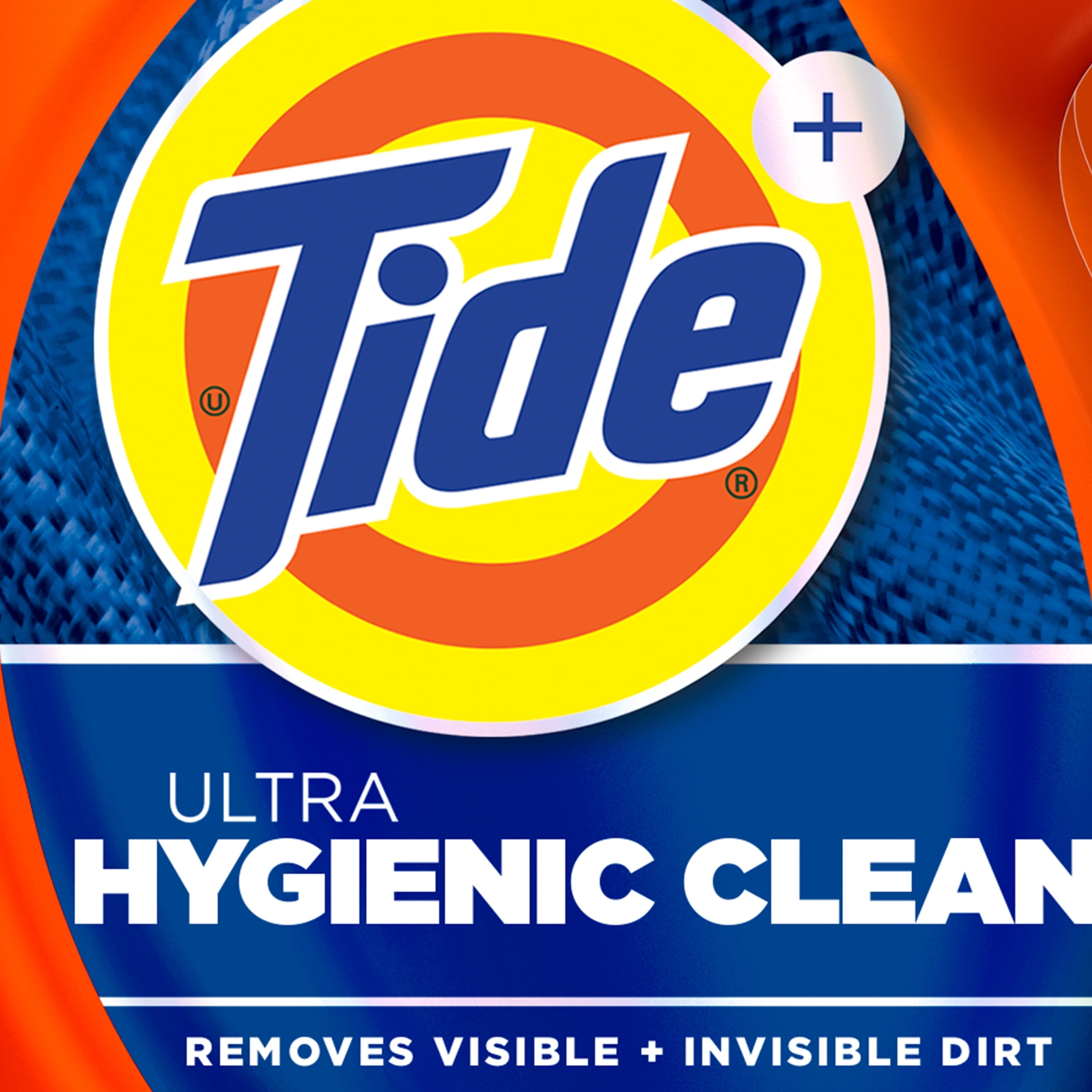 Tide Ultra Hygienic Clean Liquid Laundry Detergent, Original Scent, 55 fl oz, 39 Loads