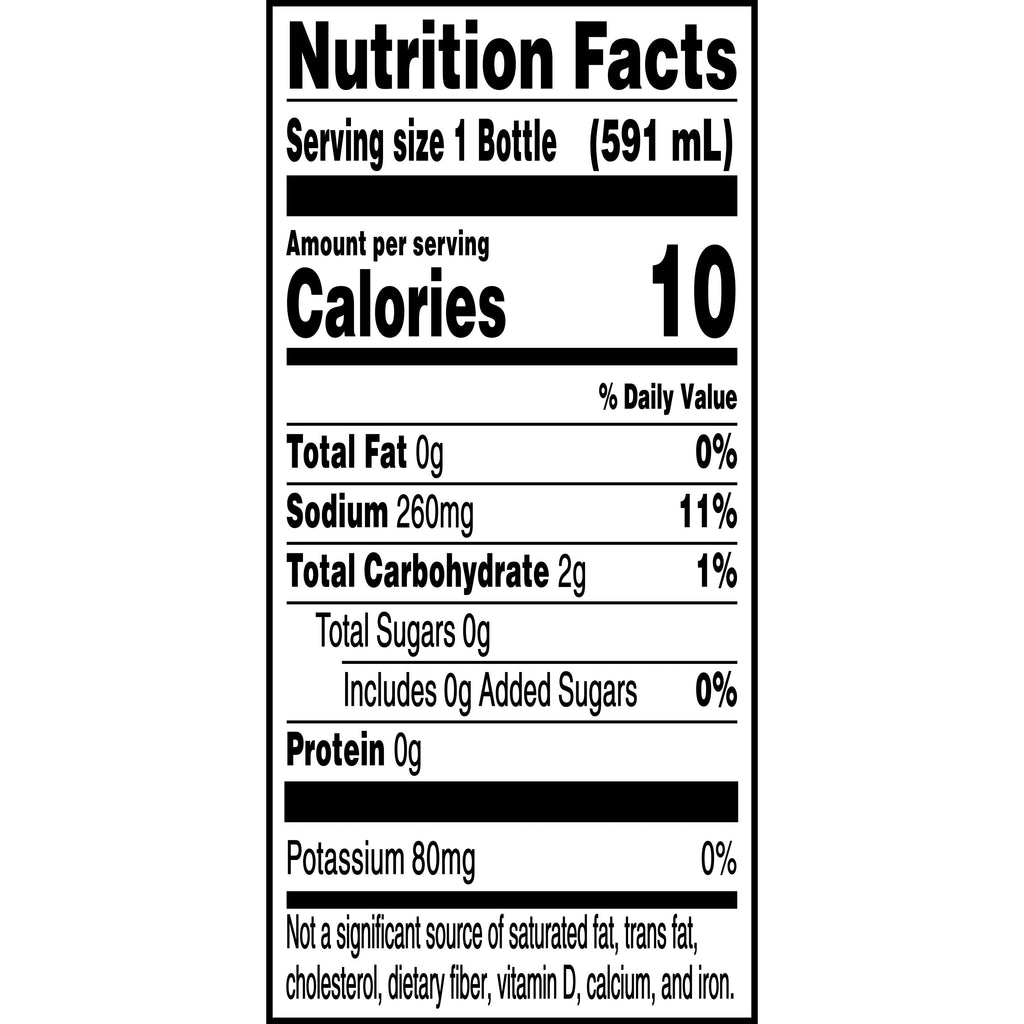 Gatorade Zero Sugar Thirst Quencher Glacier Cherry Sports Drinks, 20 fl oz, 8 Count Bottles