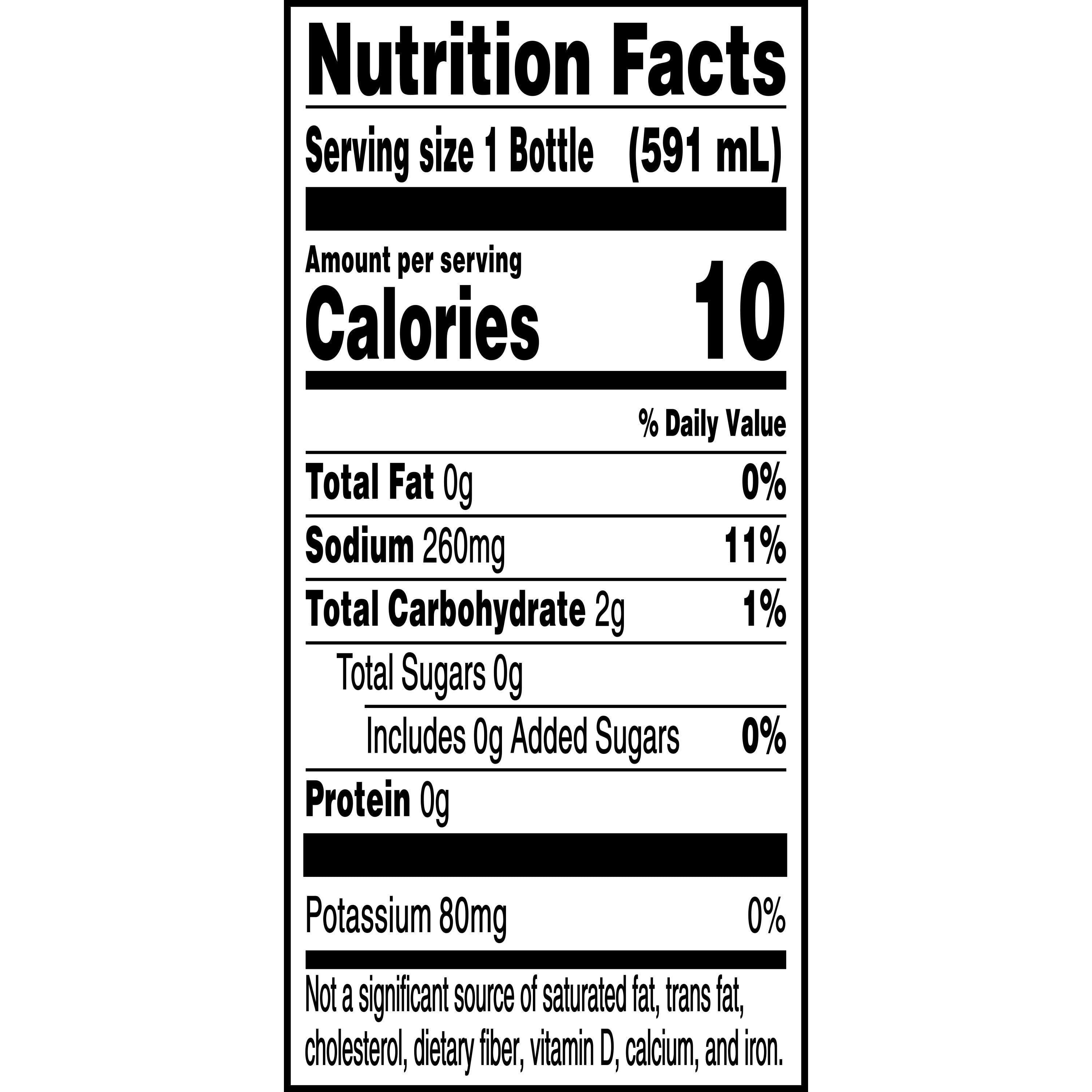 Gatorade Zero Sugar Thirst Quencher Glacier Cherry Sports Drinks, 20 fl oz, 8 Count Bottles