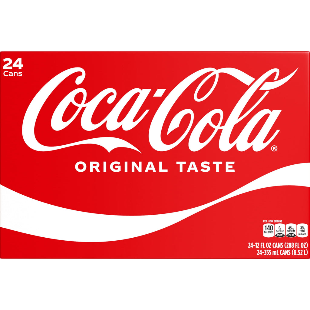 Coca-Cola Soda Pop Fridge Pack Cans, 12 fl oz, 12 Pack