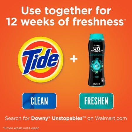 Tide Simply + Oxi Liquid Laundry Detergent, Refreshing Breeze, 96 loads, 150 Fl Oz