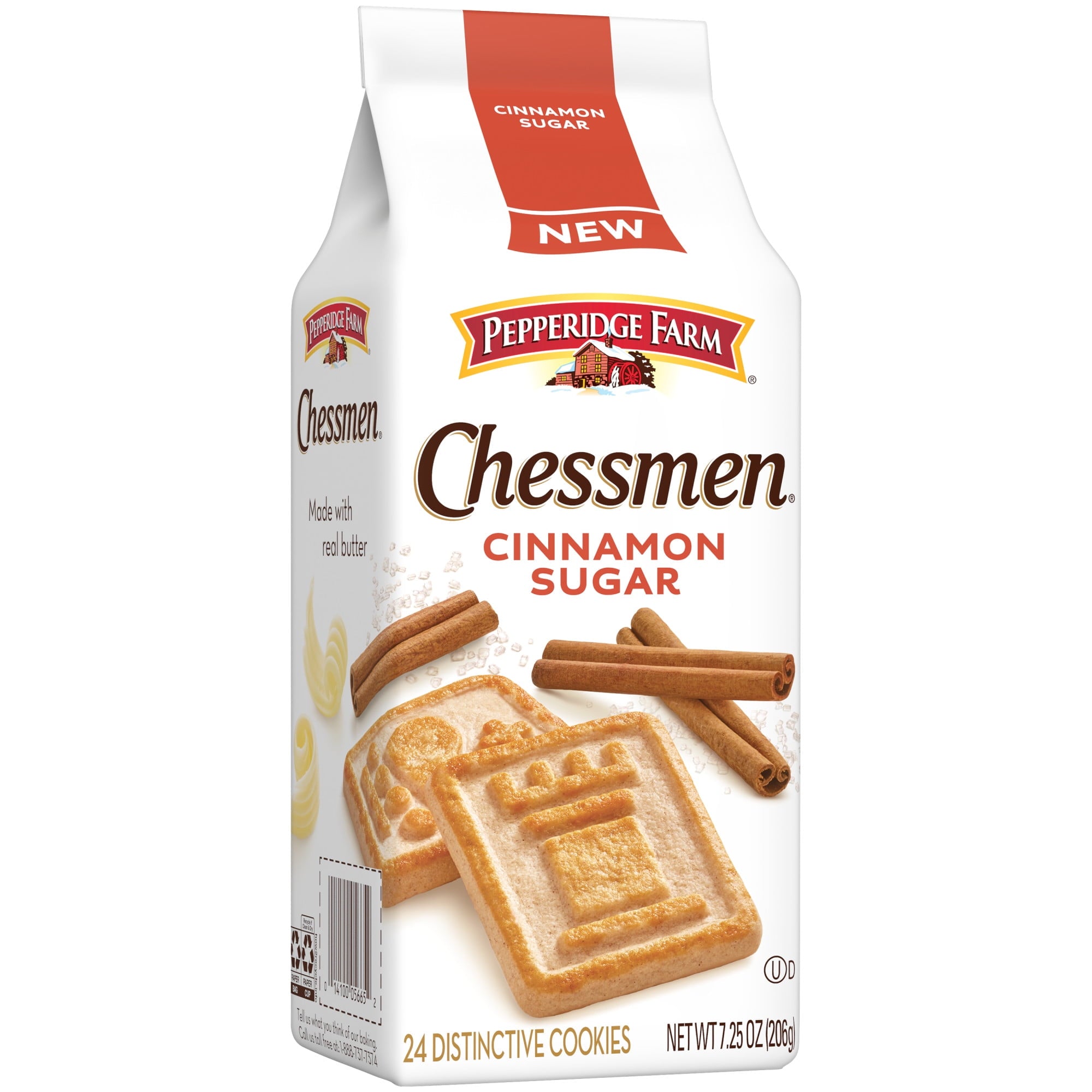 Pepperidge Farm Chessmen Salted Caramel Cookies, 7.25 oz Bag