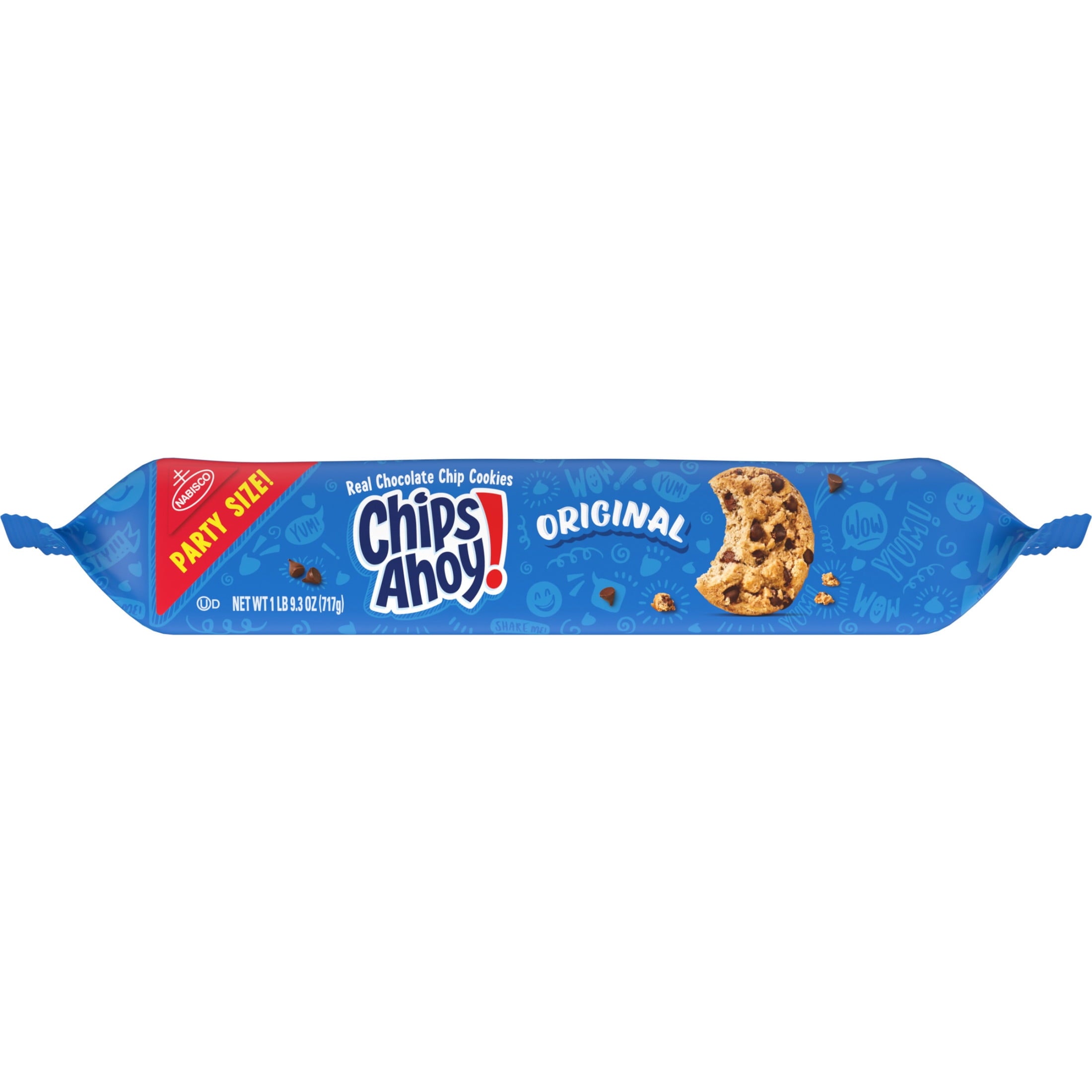 CHIPS AHOY! Original Chocolate Chip Cookies, Party Size, 25.3 oz
