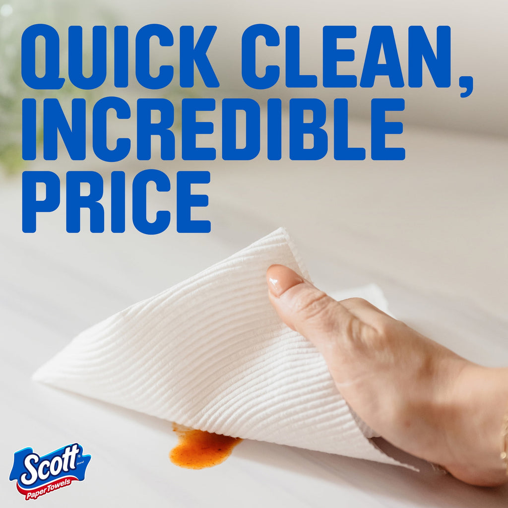 Scott Choose-a-Sheet Paper Towels, 12 Double Rolls
