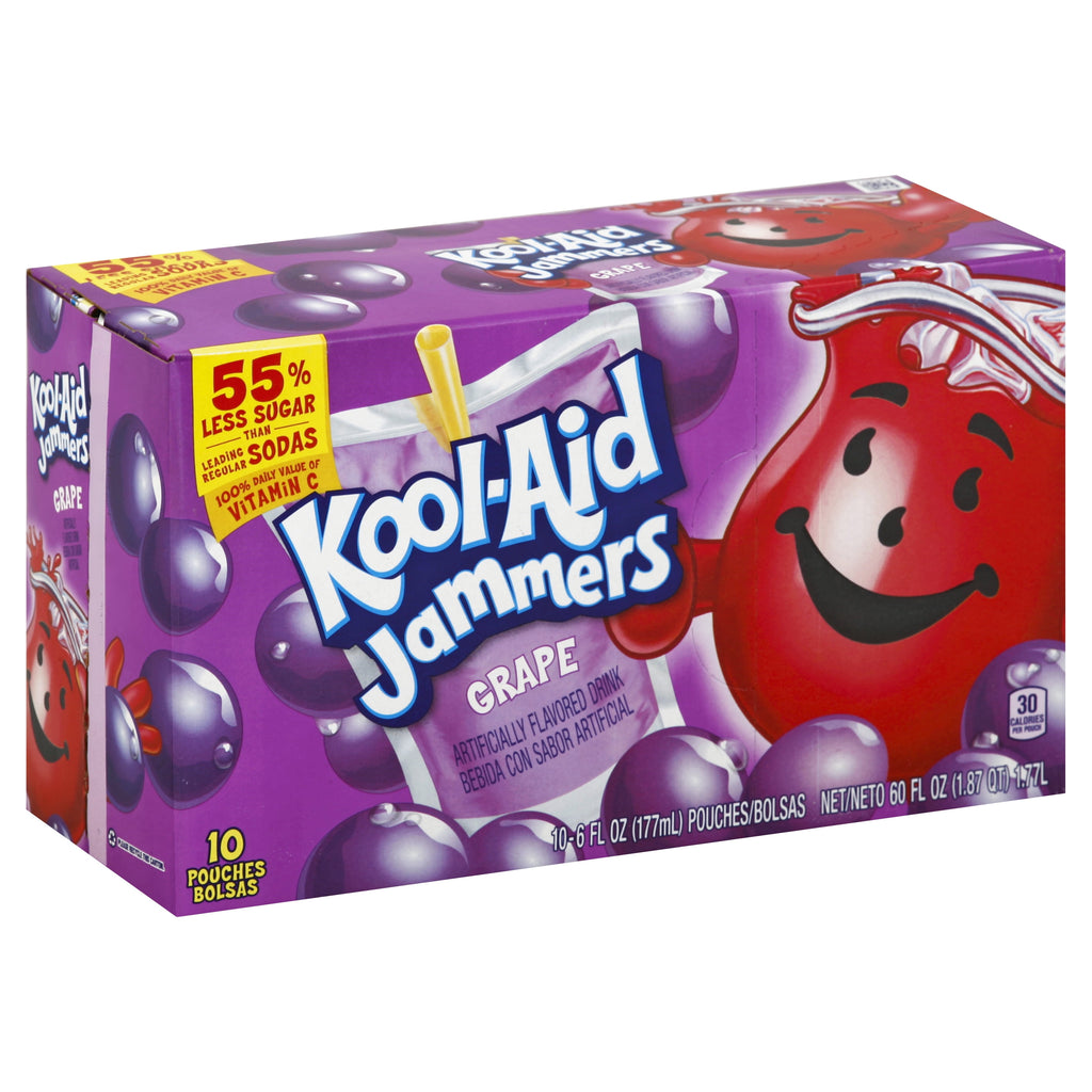 Kool-Aid Jammers Variety Pack, 40 Count, 15 lb