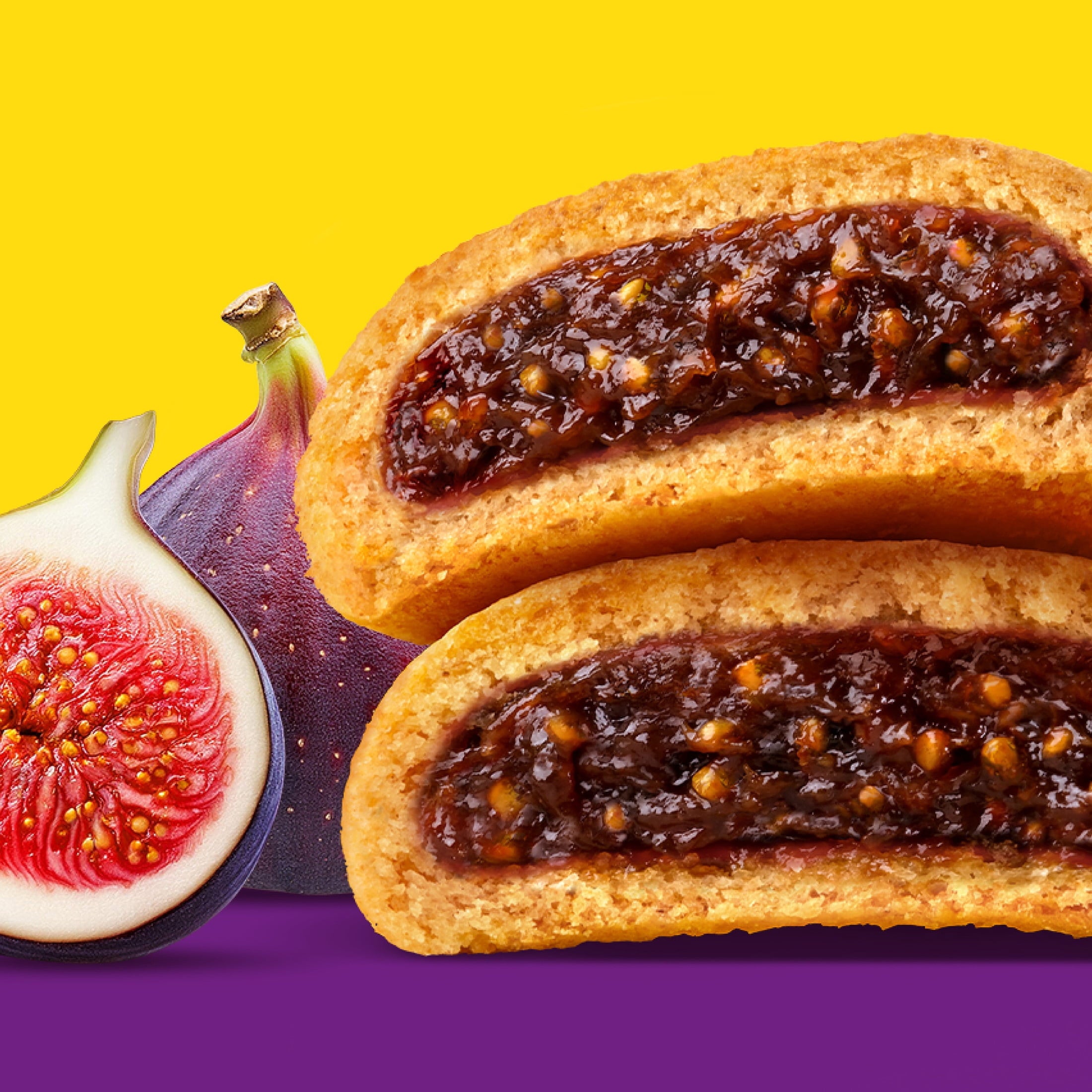 NEWTONS Soft Baked Real Fruit Fig Bars, Fig Cookies, 10 oz
