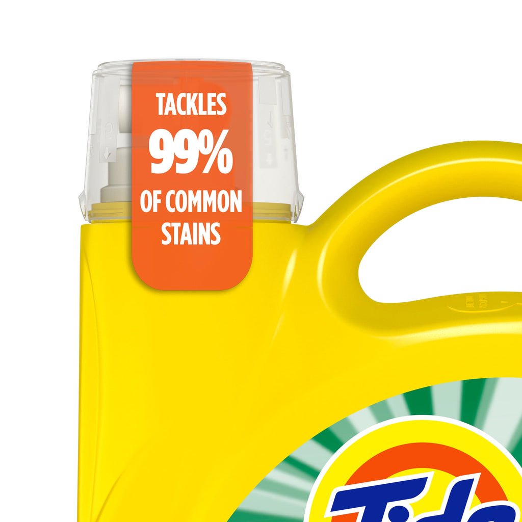 Tide Simply Liquid Laundry Detergent, Daybreak Fresh Scent, 85 Loads, 107 fl oz, All-In-One Detergent