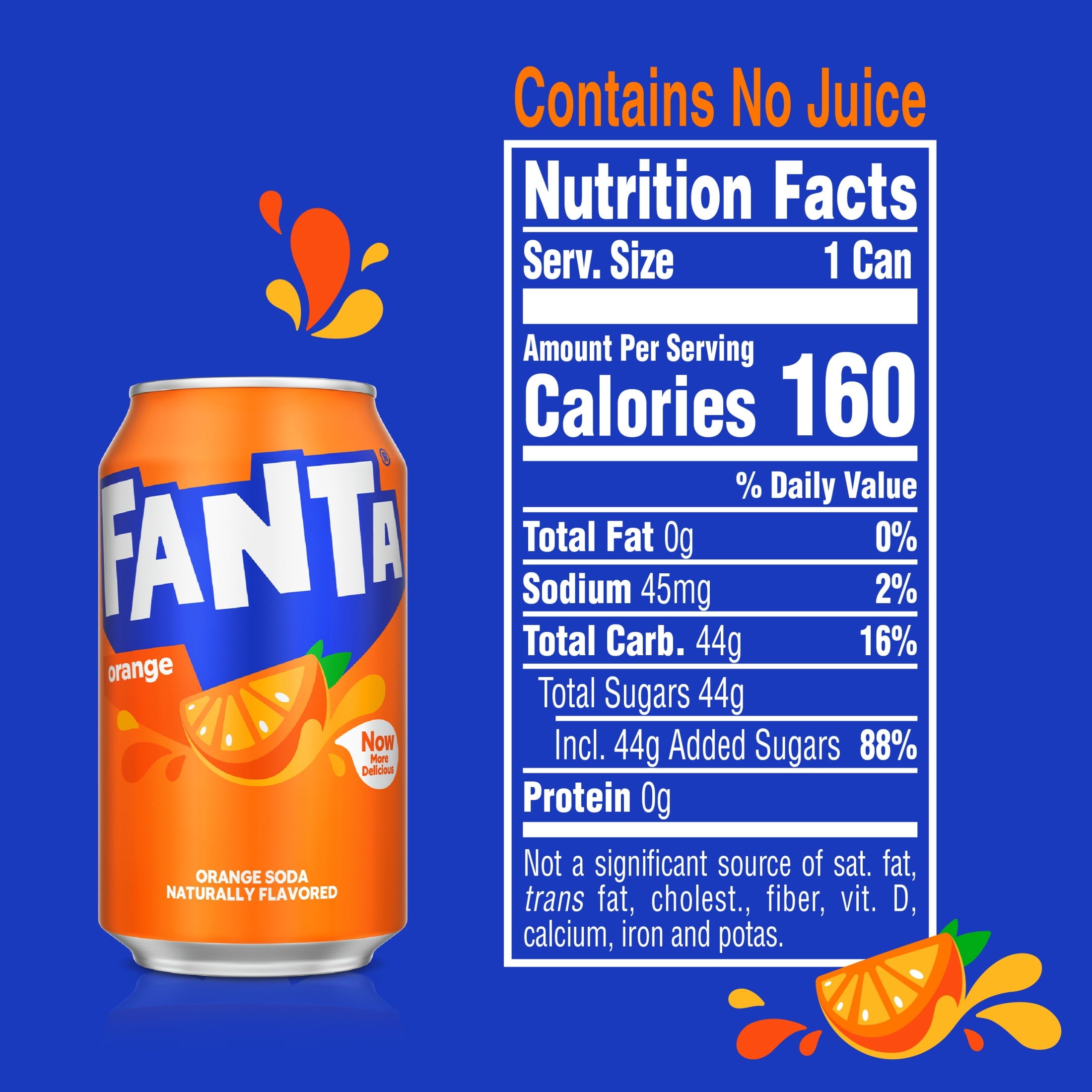 Fanta Orange Soda Pop Cans, 12 fl oz, 24 Pack