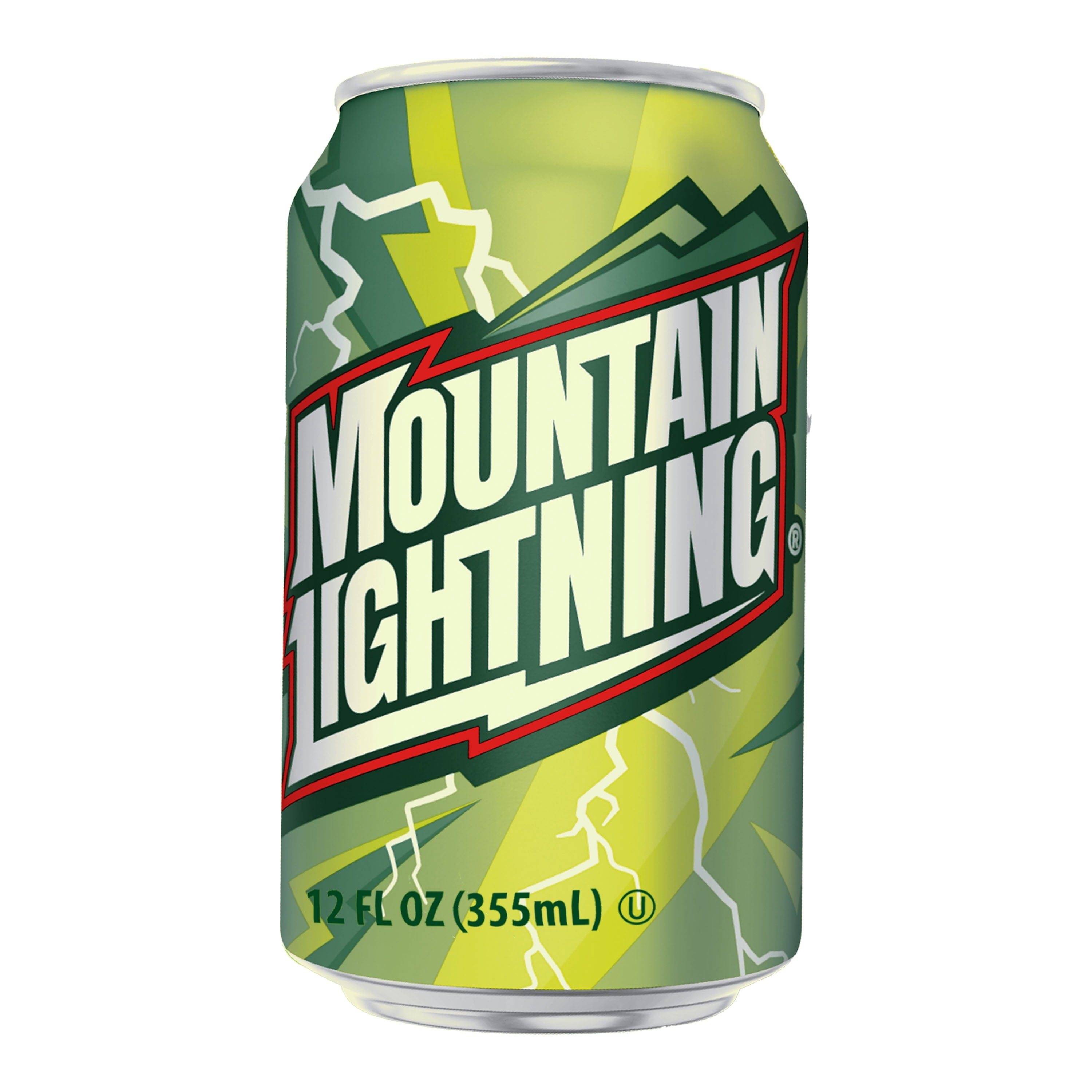 Great Value Mountain Lightning Citrus Flavored Soda, 12 fl oz, 24 Count