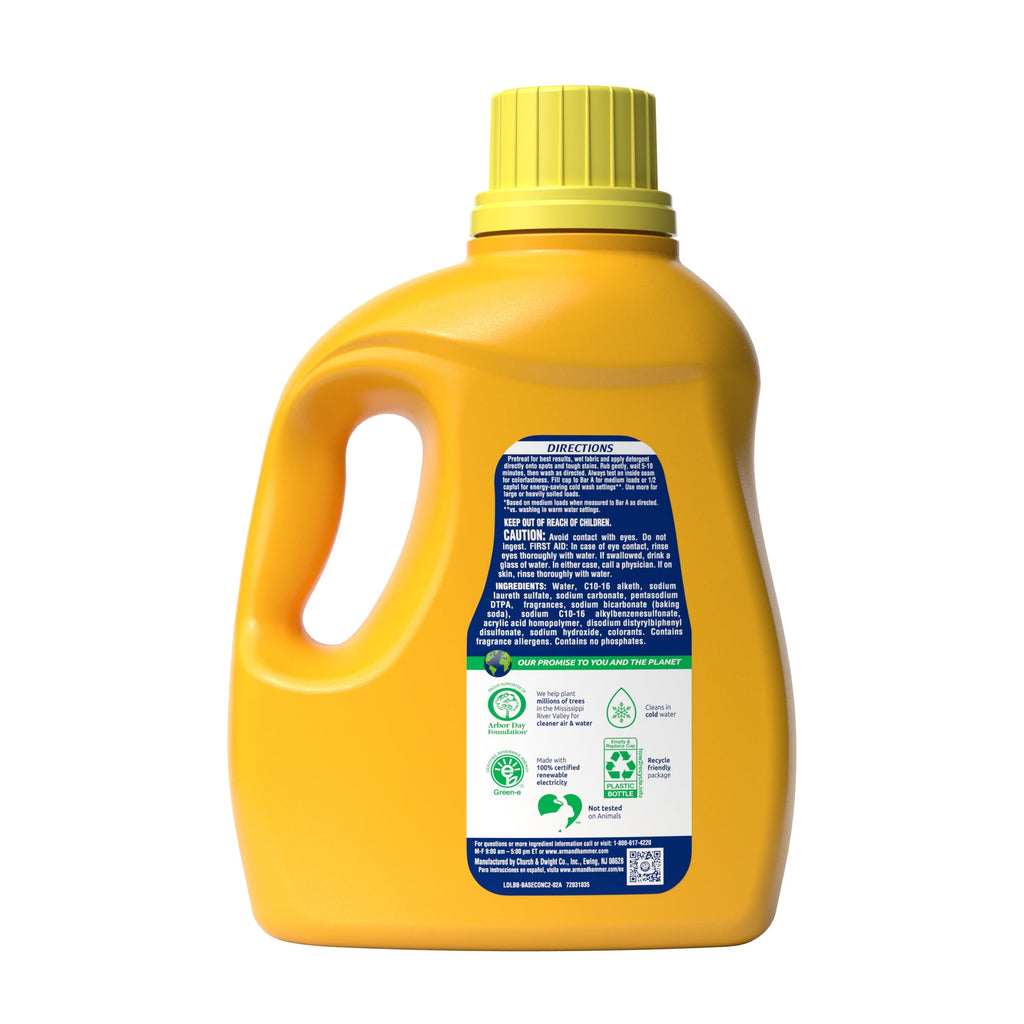 ARM & HAMMER Clean Burst, 105 Loads Liquid Laundry Detergent, 105 fl oz
