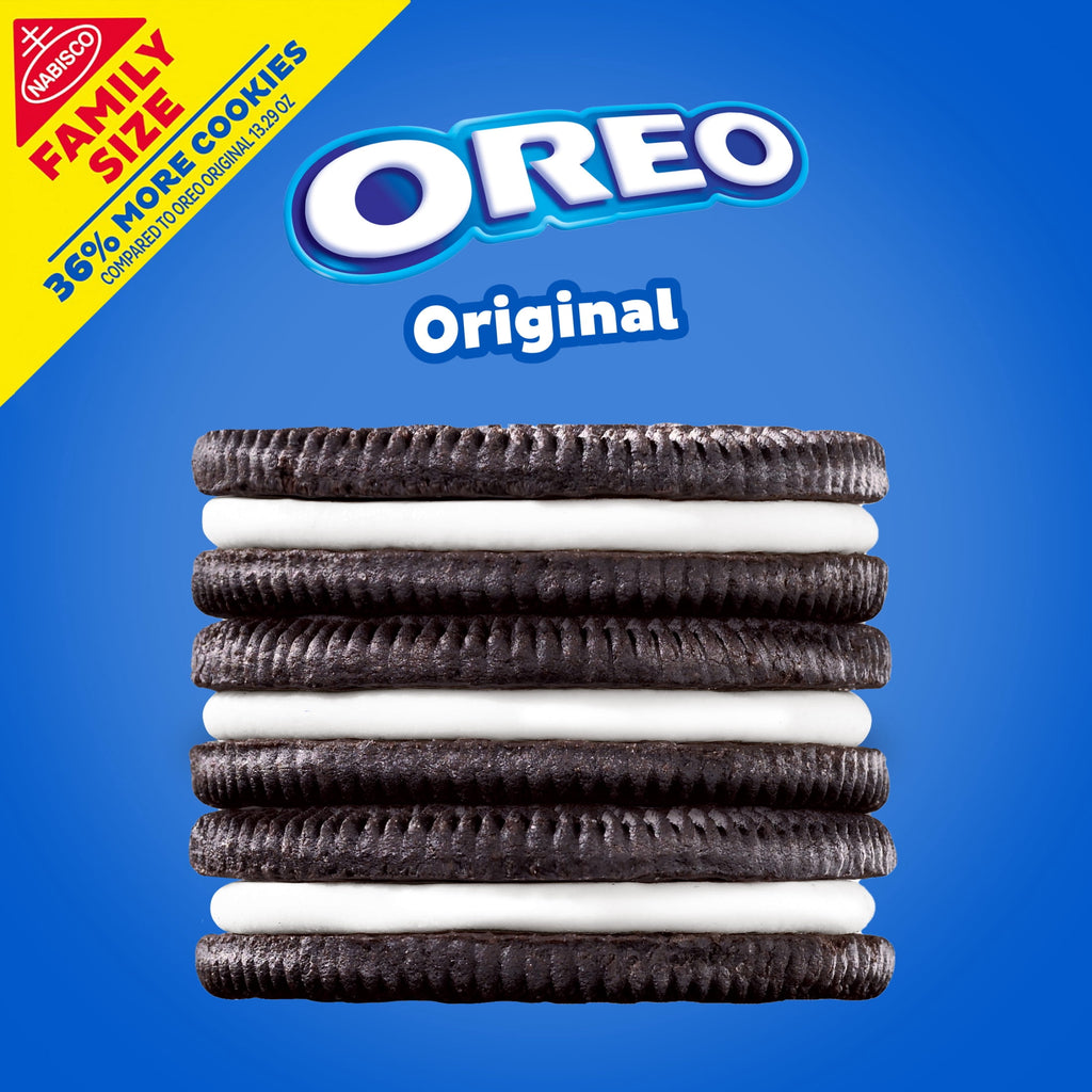 OREO Chocolate Sandwich Cookies, Family Size, 18.12 oz