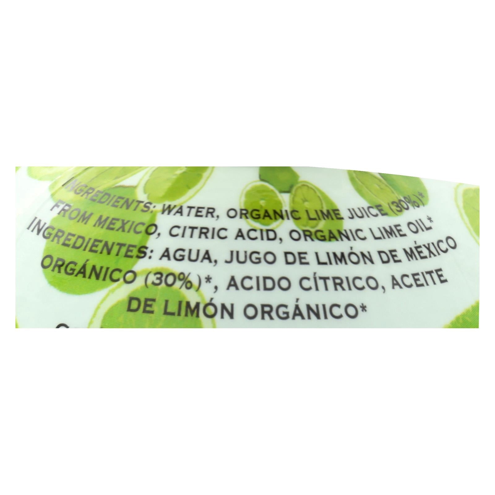 Volcano Burst Lime Juice, 6.7 Fl Oz, 12 Count