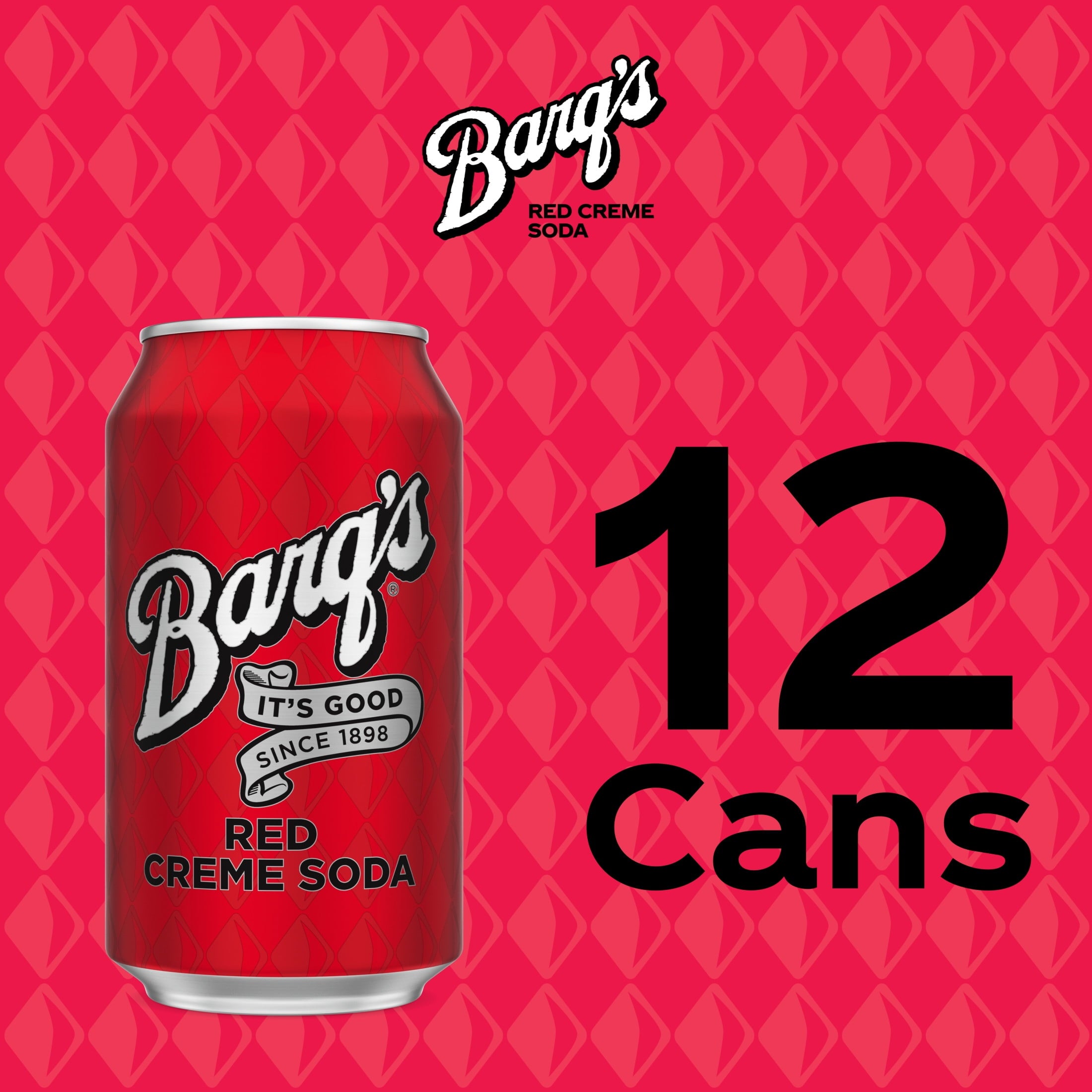Barq's Red Creme Soda Pop Fridge Pack Cans, 12 fl oz, 12 Pack
