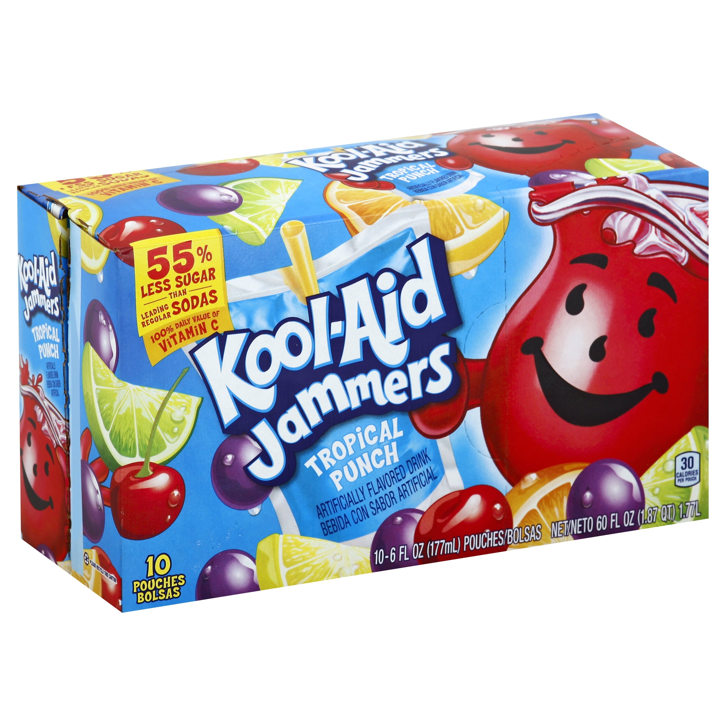 Kool-Aid Jammers Variety Pack, 40 Count, 15 lb