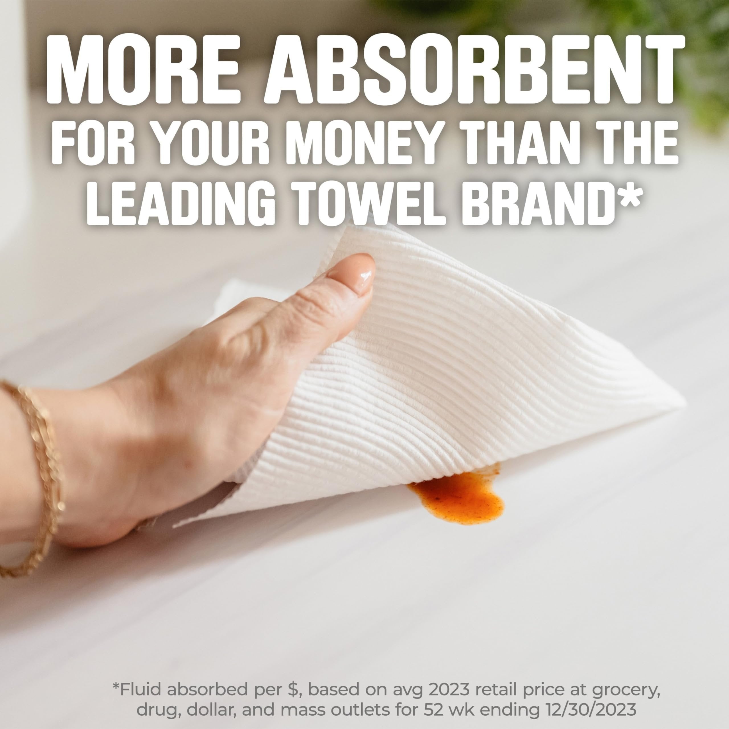 Scott Choose-A-Sheet Paper Towels, 30 Double Rolls, 2 Packs of 15, 100 Sheets per Roll