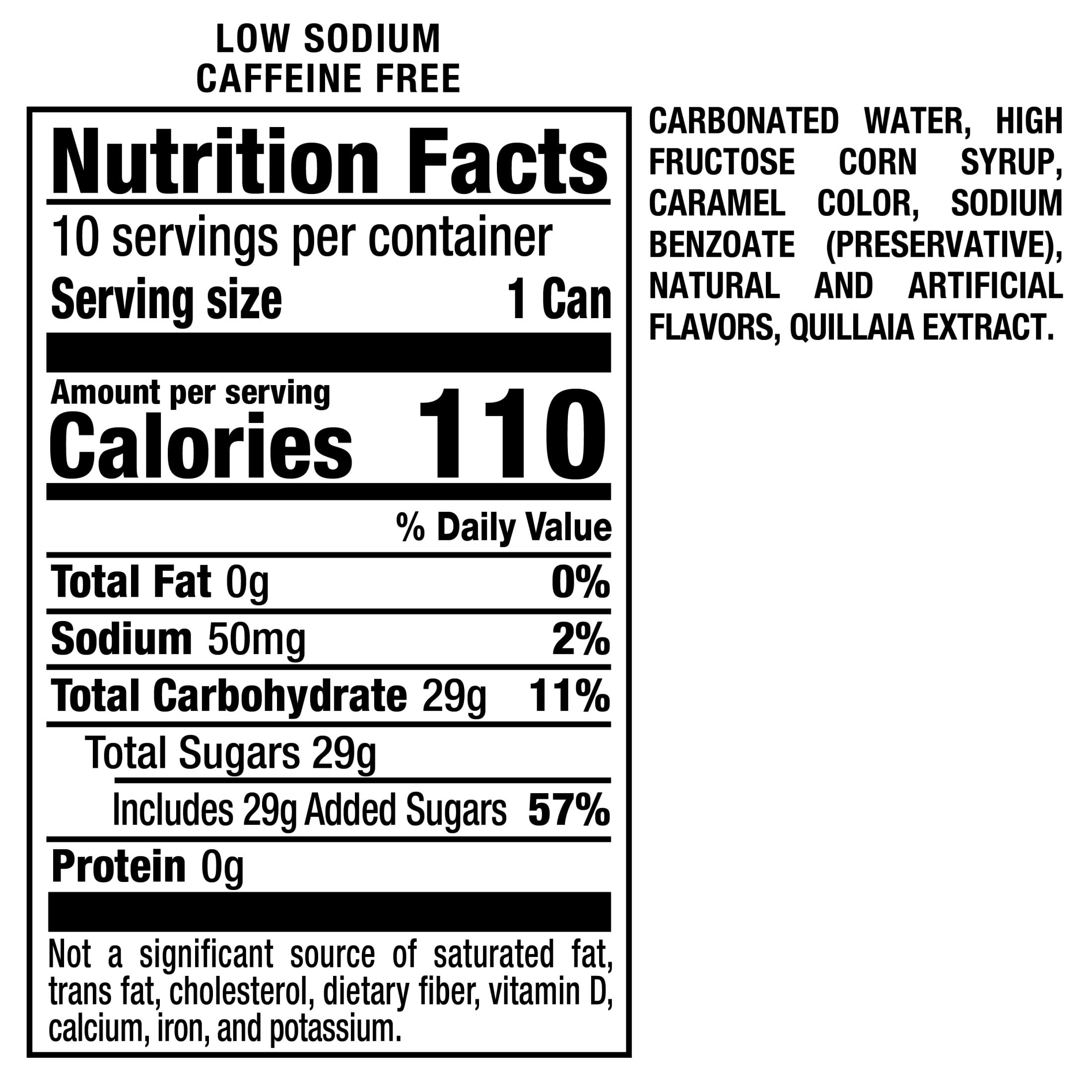 A&W Root Beer Soda Pop, 7.5 fl oz, 10 Pack Cans