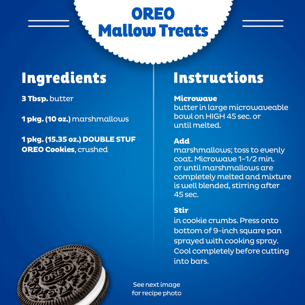 OREO Double Stuf Chocolate Sandwich Cookies, Party Size, 24.95 oz
