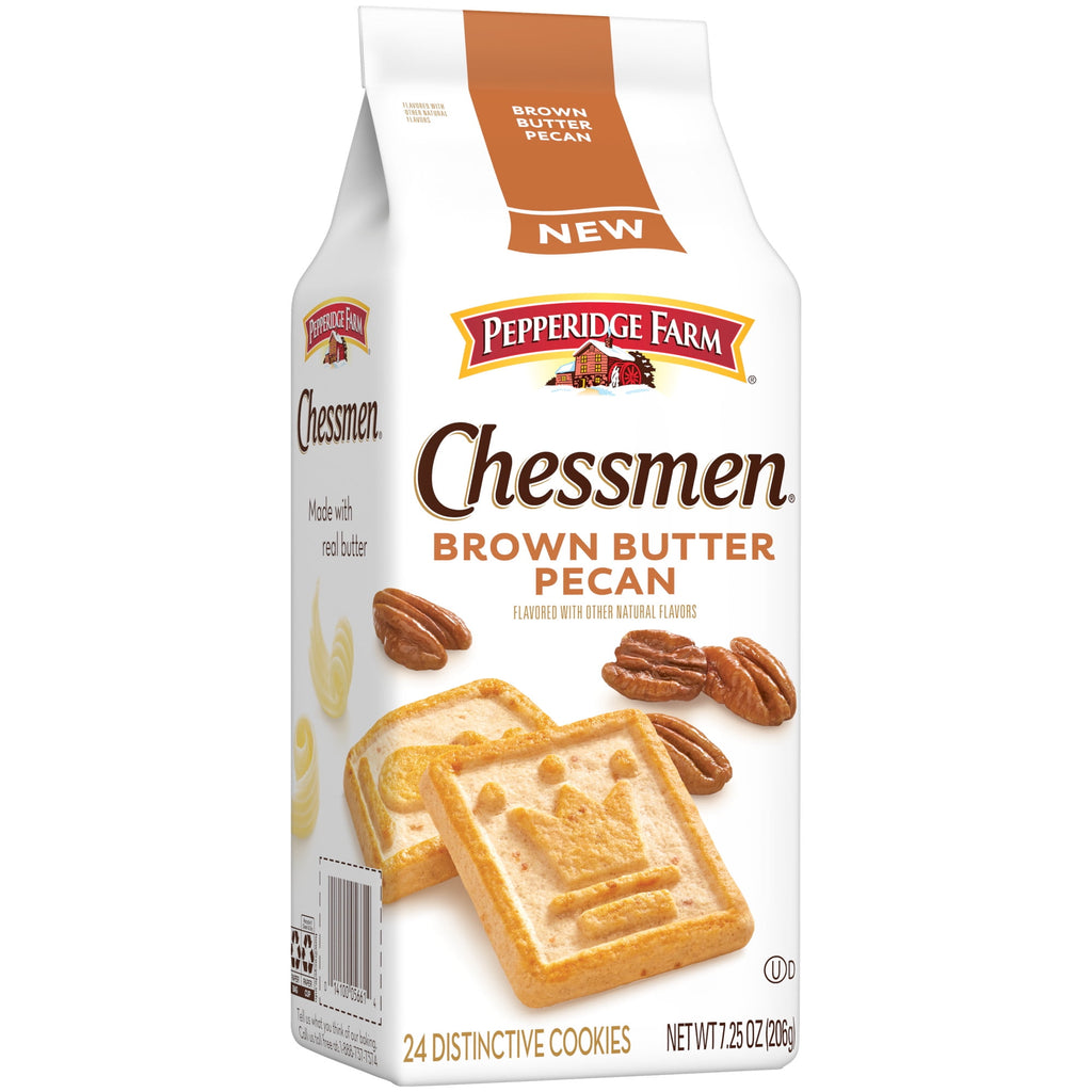 Pepperidge Farm Chessmen Salted Caramel Cookies, 7.25 oz Bag