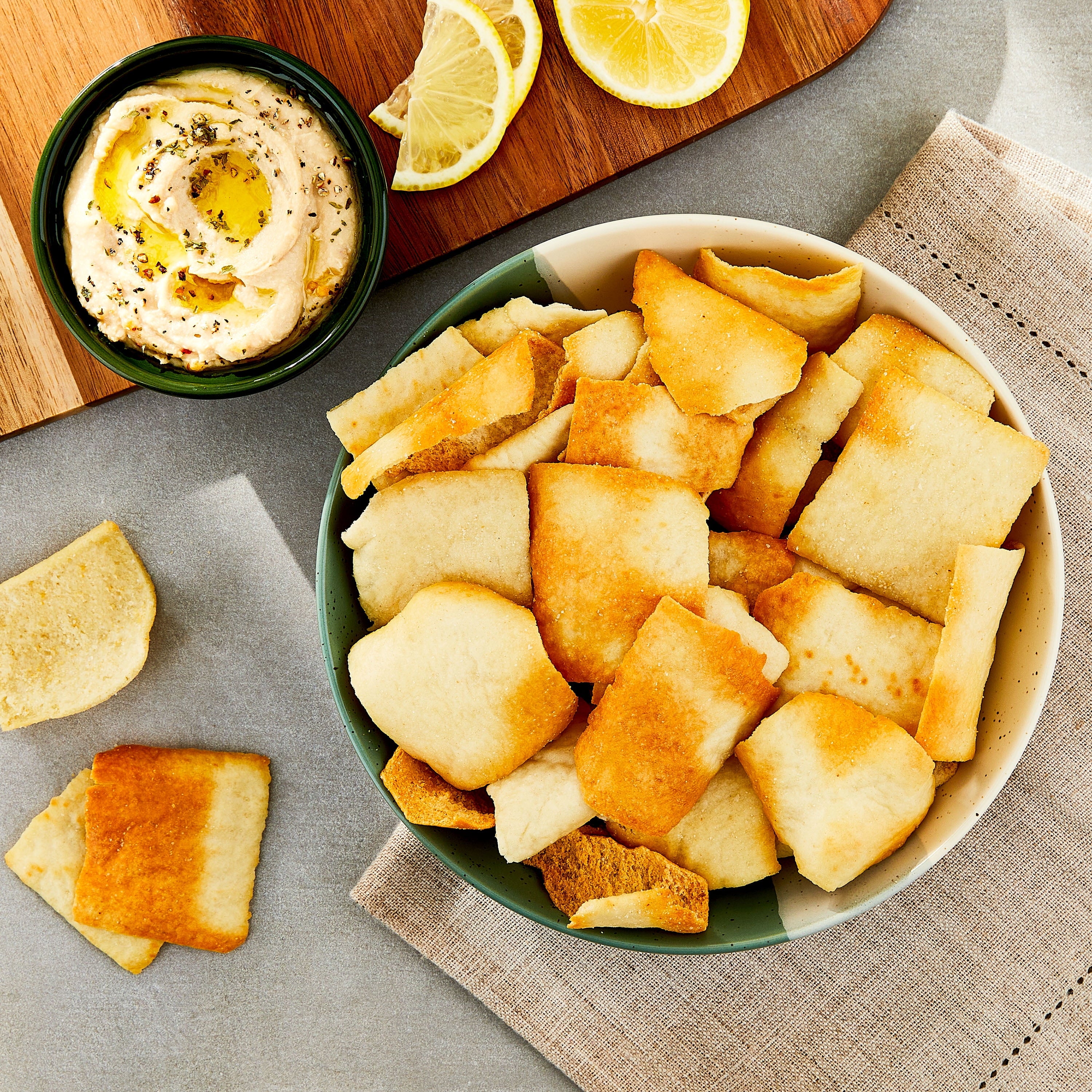 Great Value Sea Salt Pita Chips Party Size, 18 oz