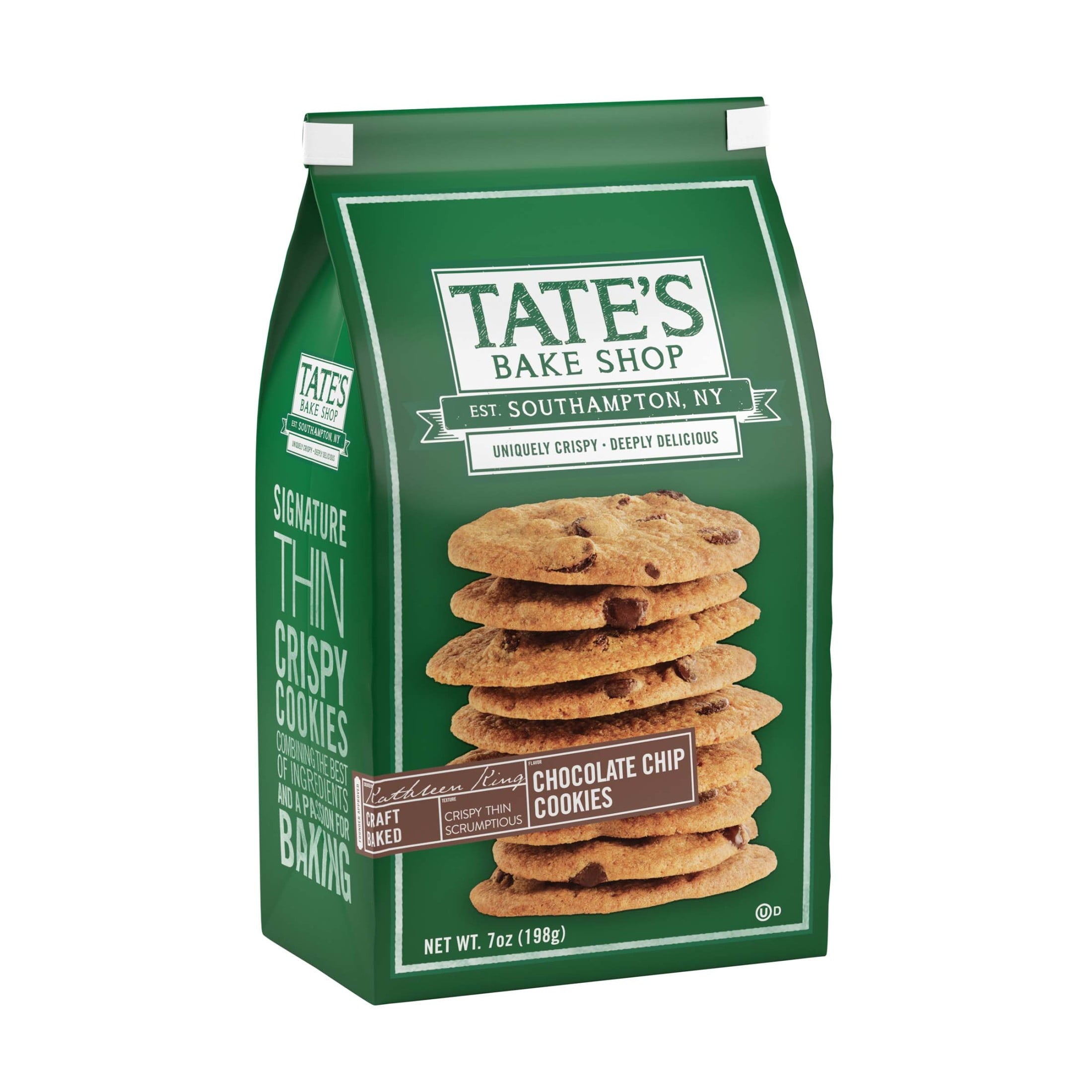 Tate's Bake Shop Chocolate Chip Cookies, 7 oz