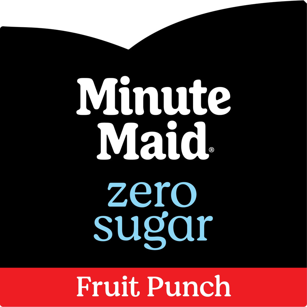 Minute Maid Zero Sugar Fruit Punch Juice Drink Bottle, 52 fl oz