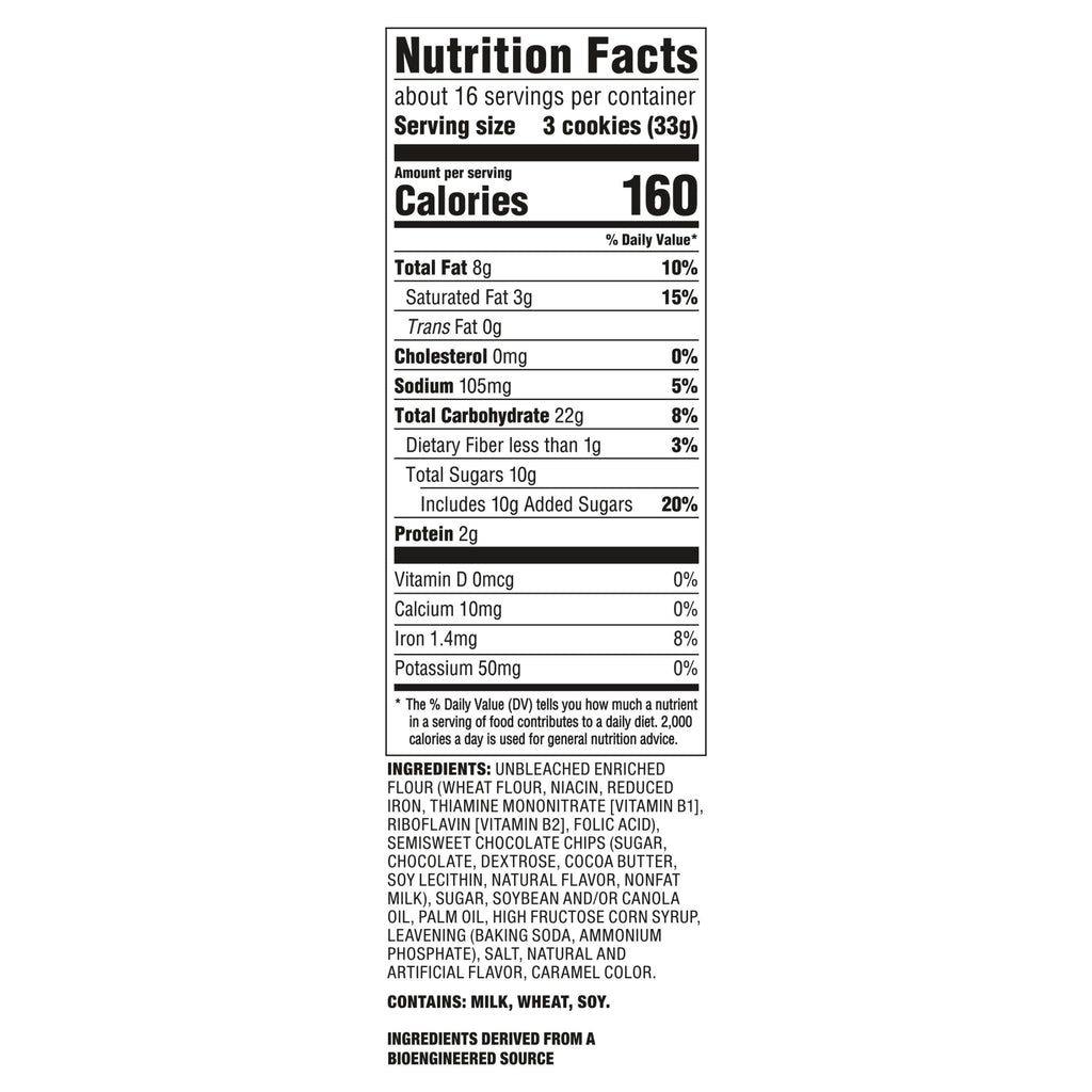 CHIPS AHOY! Original Chocolate Chip Cookies, Family Size, 18.2 oz