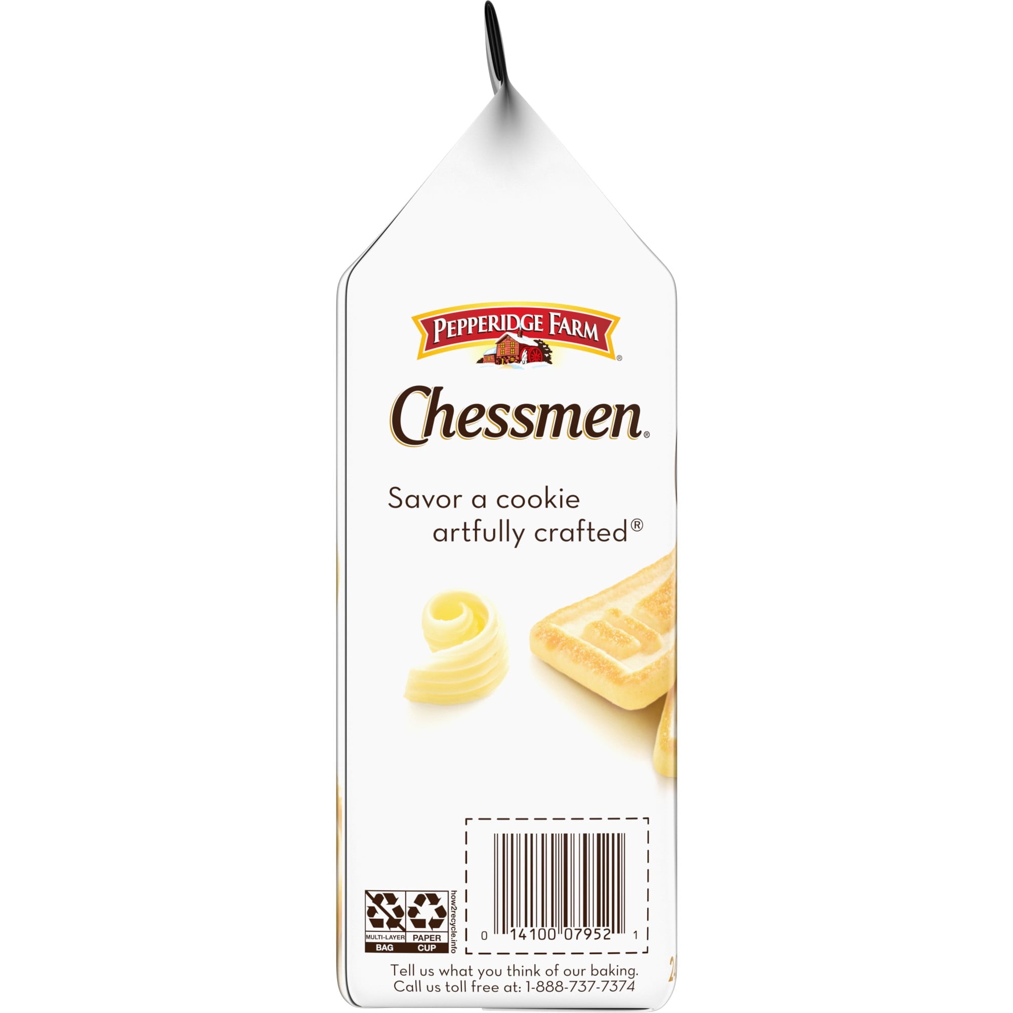 Pepperidge Farm Chessmen Salted Caramel Cookies, 7.25 oz Bag