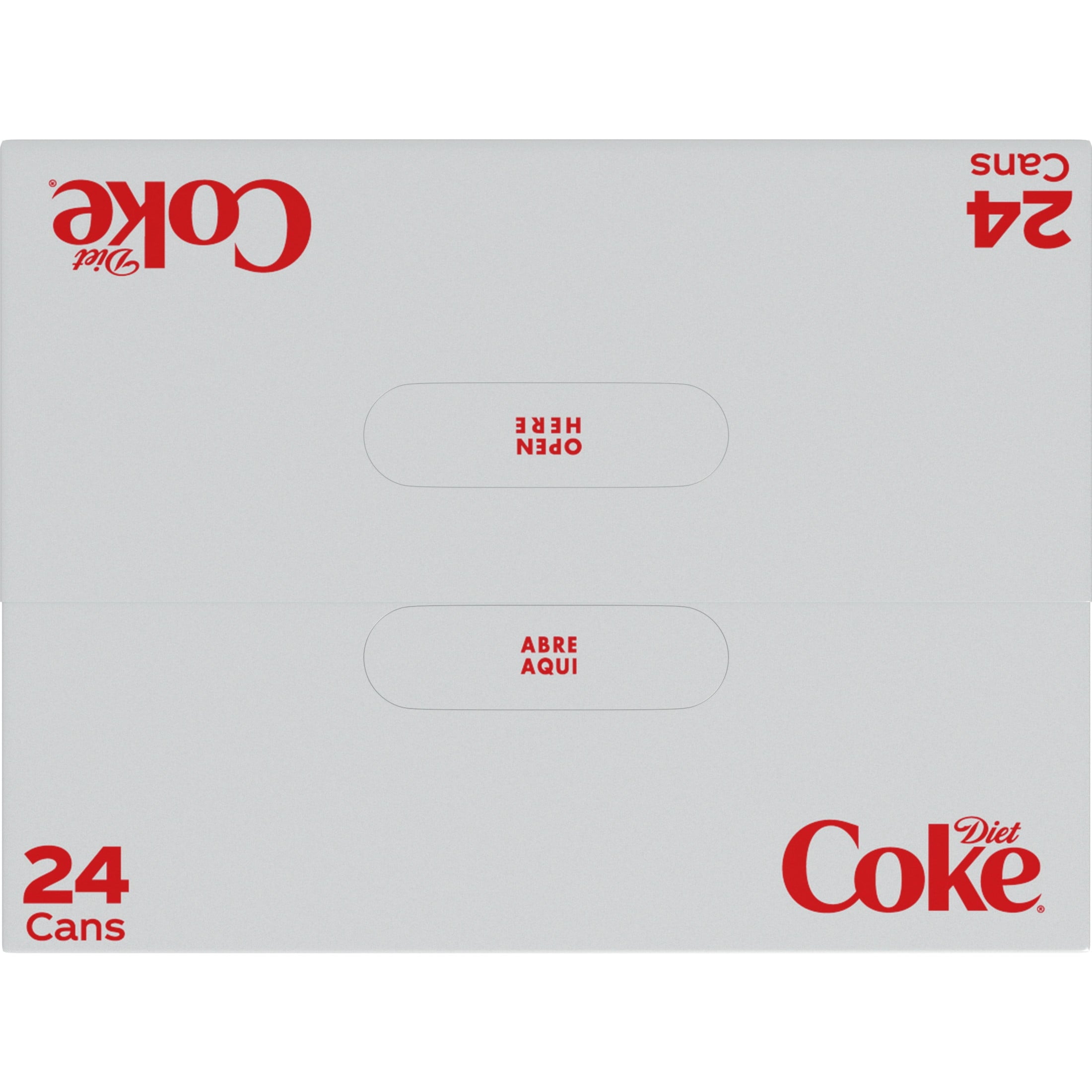 Diet Coke Soda Pop Cans, 12 fl oz, 24 Pack