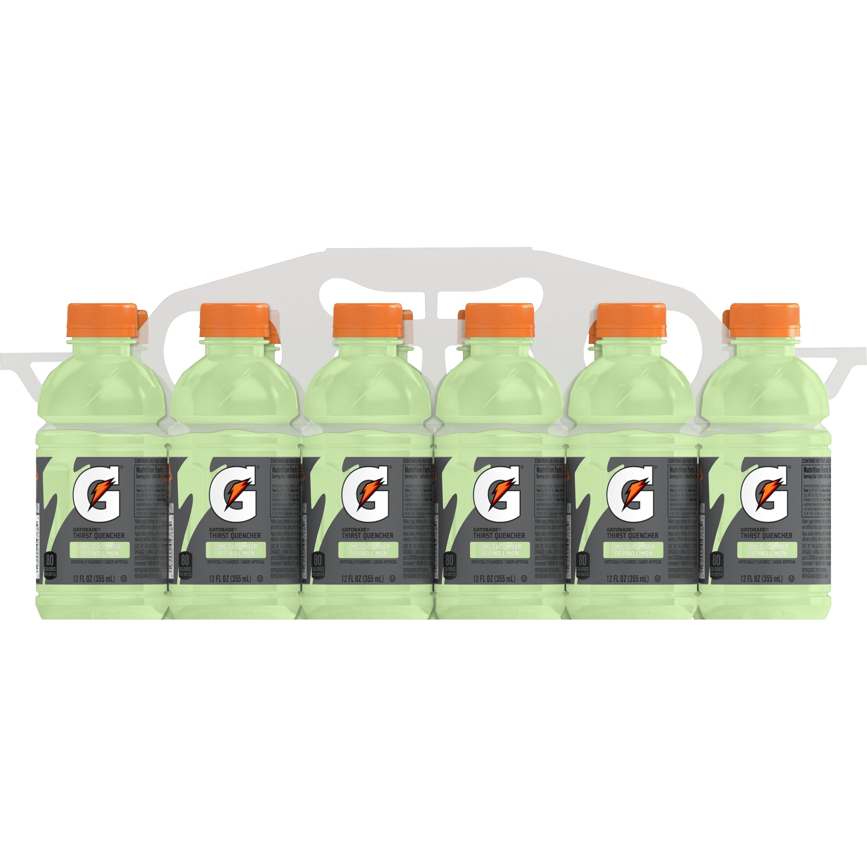 Gatorade Thirst Quencher Fruit Punch Sports Drinks, 12 fl oz, 12 Count Bottles