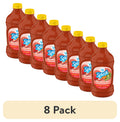 (8 pack) V8 Splash Strawberry Kiwi Flavored Beverage, 64 fl oz Bottle