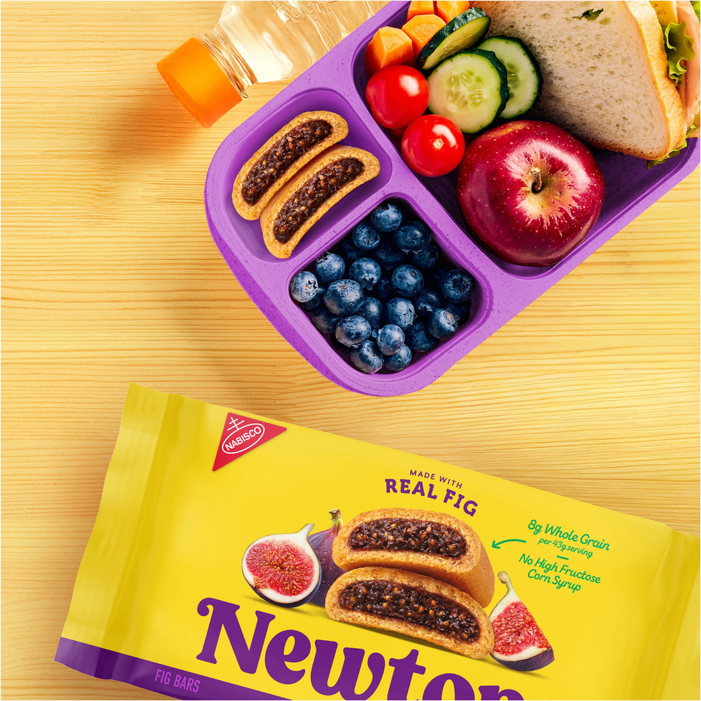 NEWTONS Soft Baked Real Fruit Fig Bars, Fig Cookies, 10 oz
