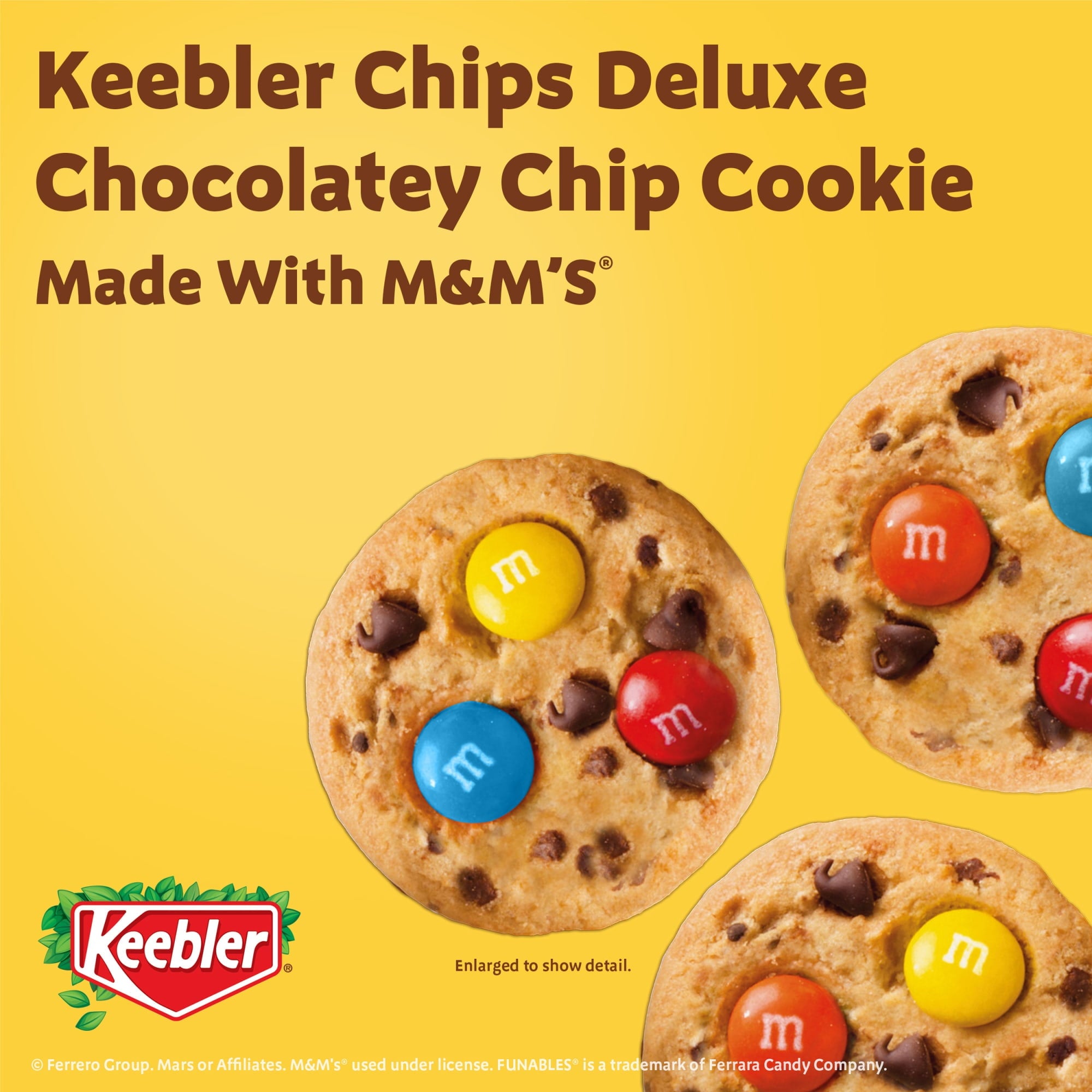 Keebler Sweet Treat Variety Pack, 10-Count Box, Includes Chips Deluxe, Funables, Fudge Stripes, and Mother's Circus Animal Cookies, 9.4 oz