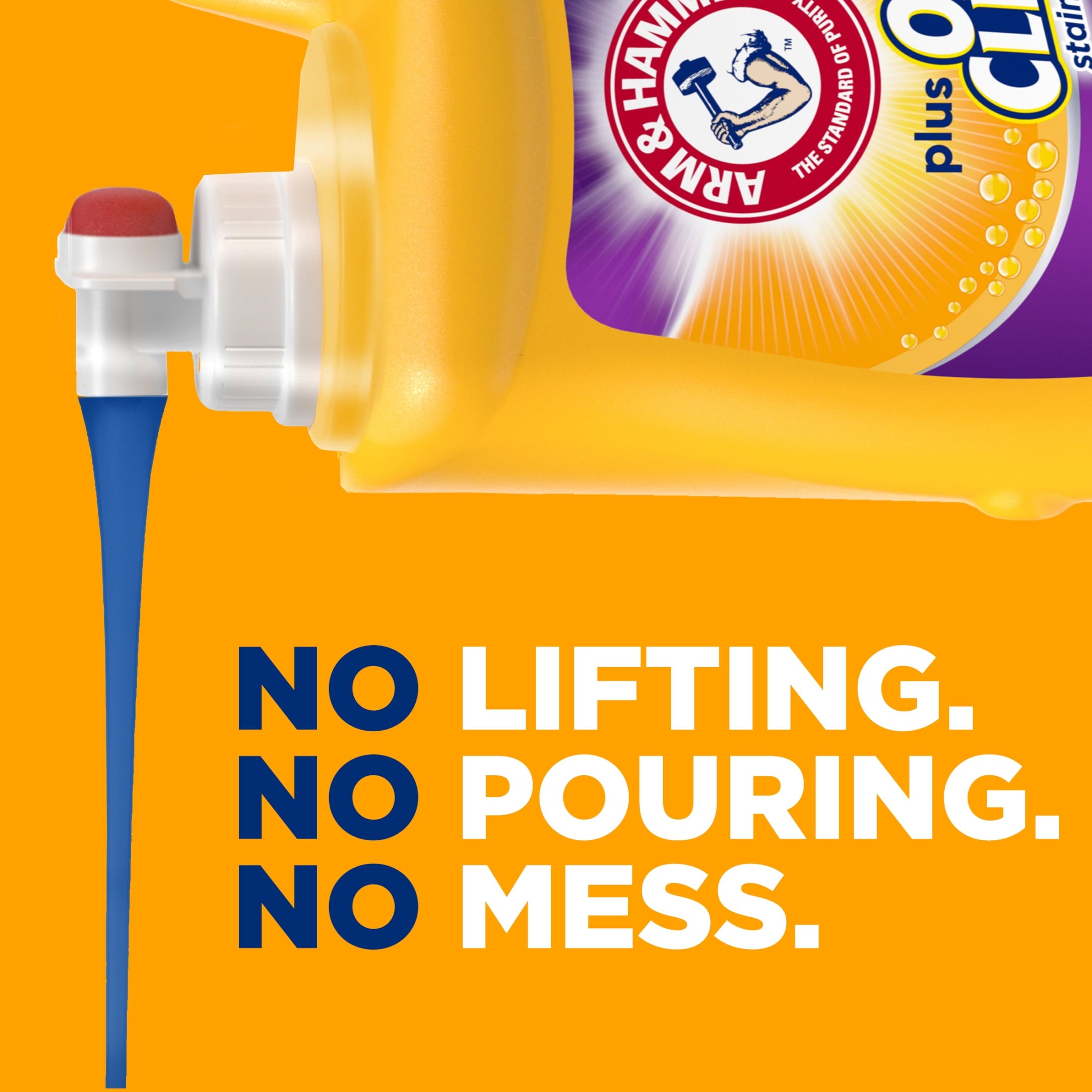 Arm & Hammer Plus OxiClean Odor Blasters Fresh Burst, 160 Loads Liquid Laundry Detergent, 208 fl oz