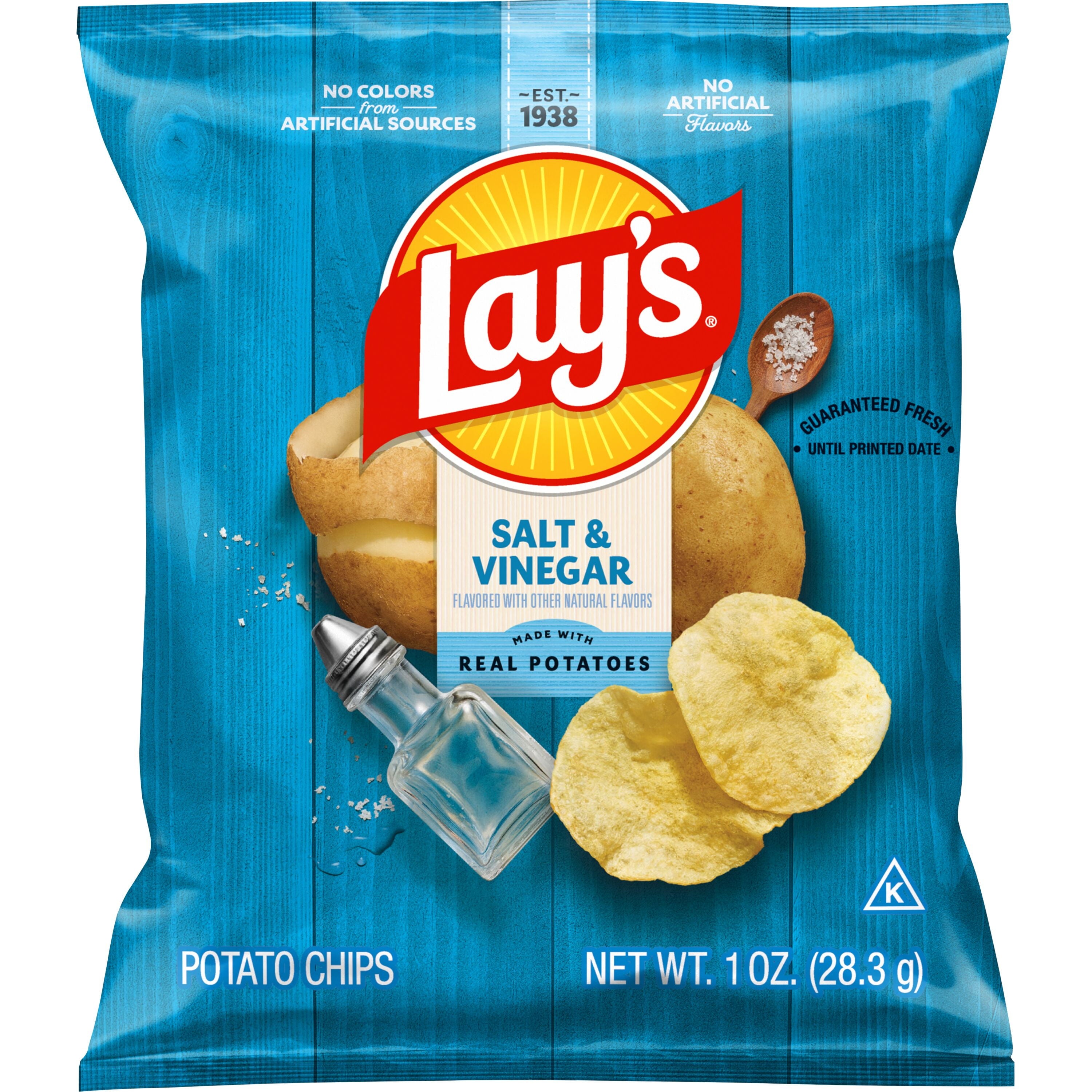 Lay's Potato Chip Variety Pack Snack Chips, 40 Count Multipack