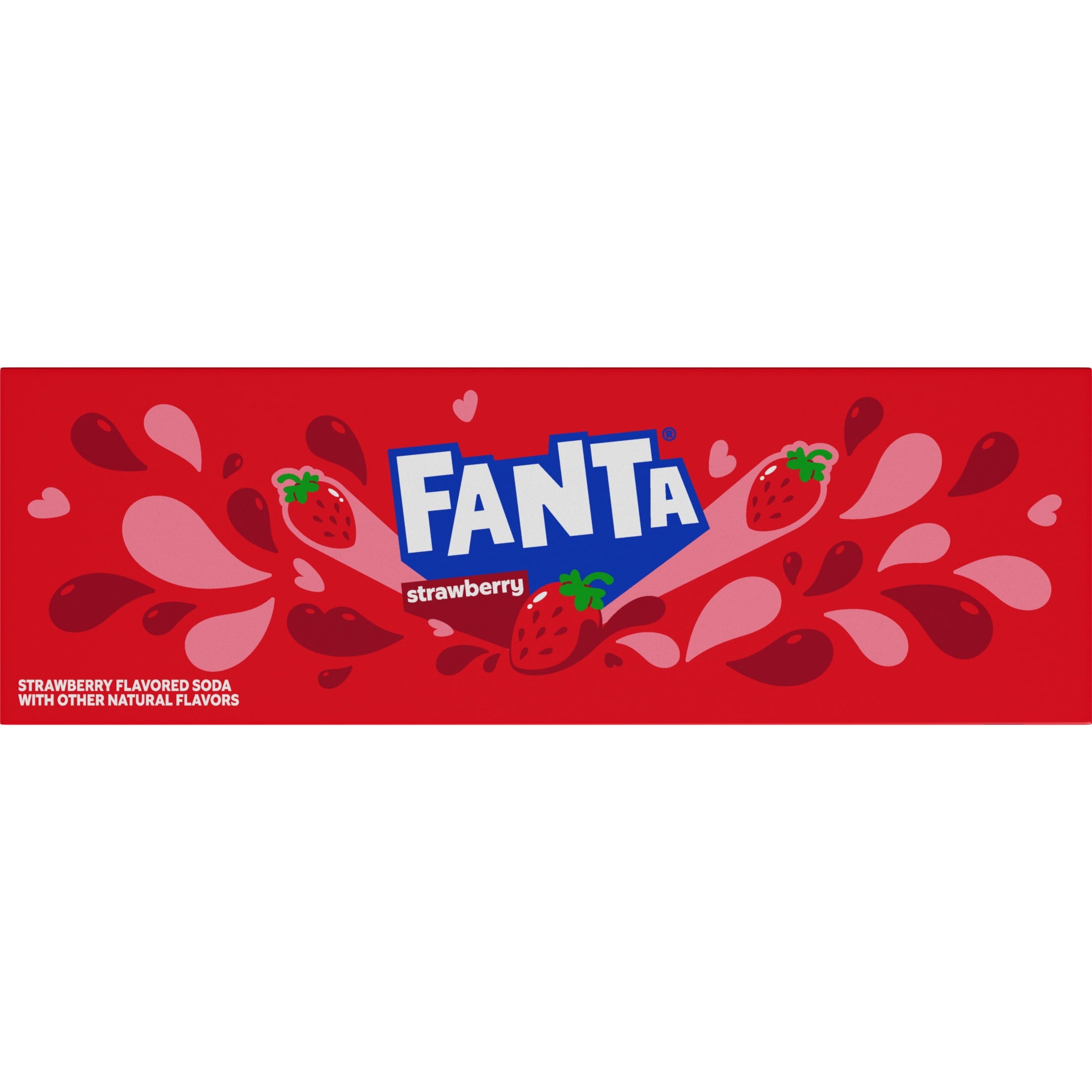 Fanta Strawberry Soda Pop Fridge Pack Cans, 12 fl oz, 12 Pack