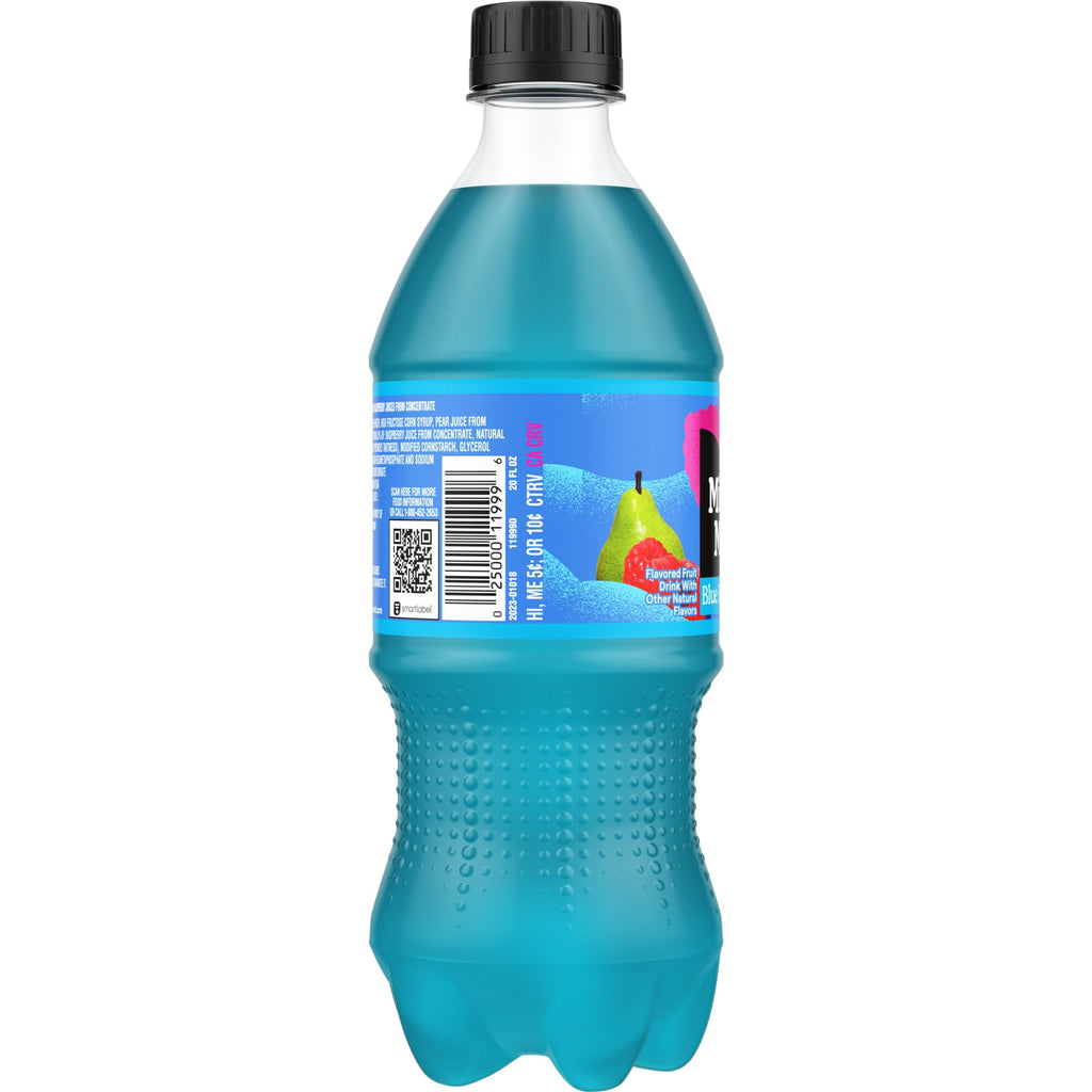 Minute Maid Blue Raspberry Juice Drink Bottle, 20 fl oz