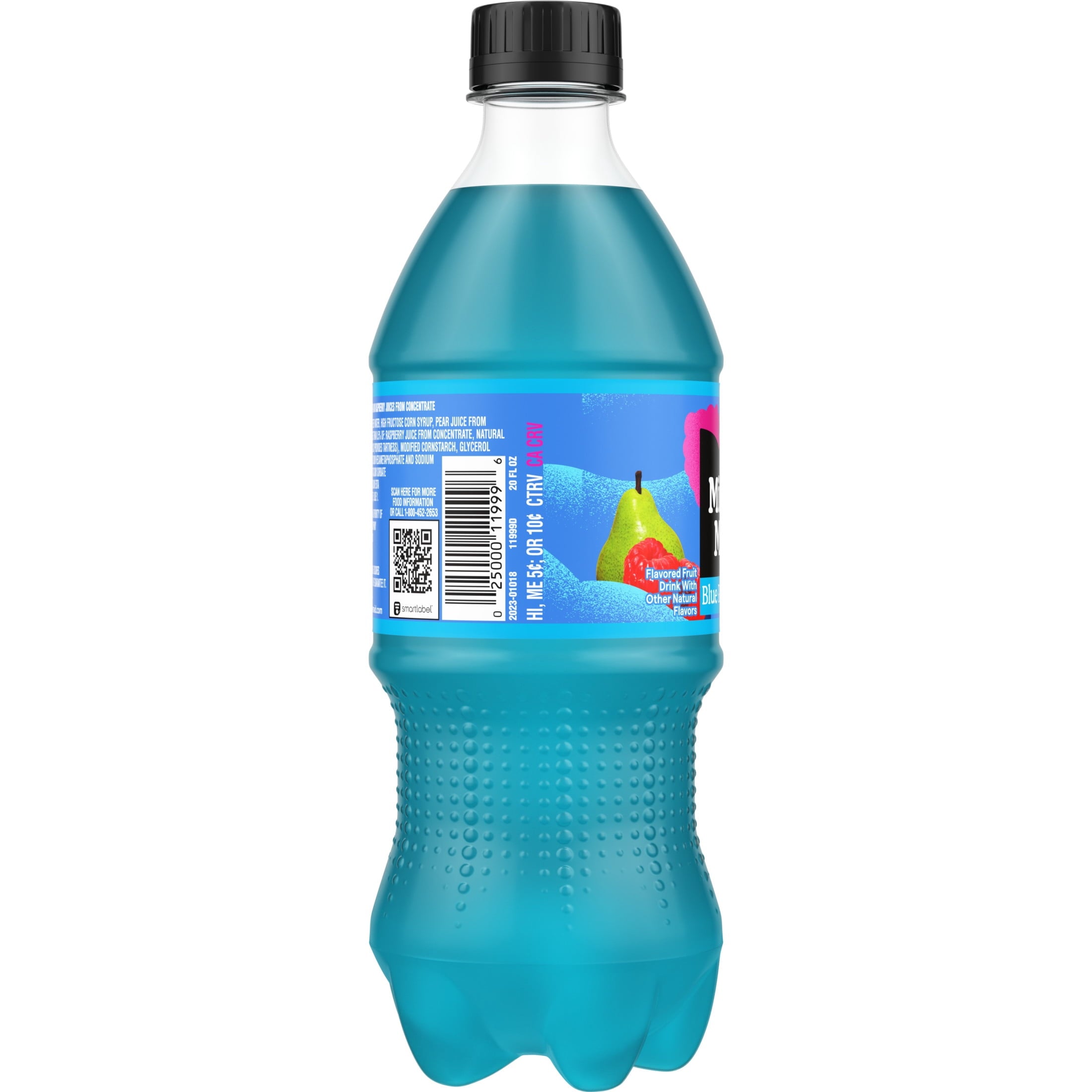 Minute Maid Blue Raspberry Juice Drink Bottle, 20 fl oz