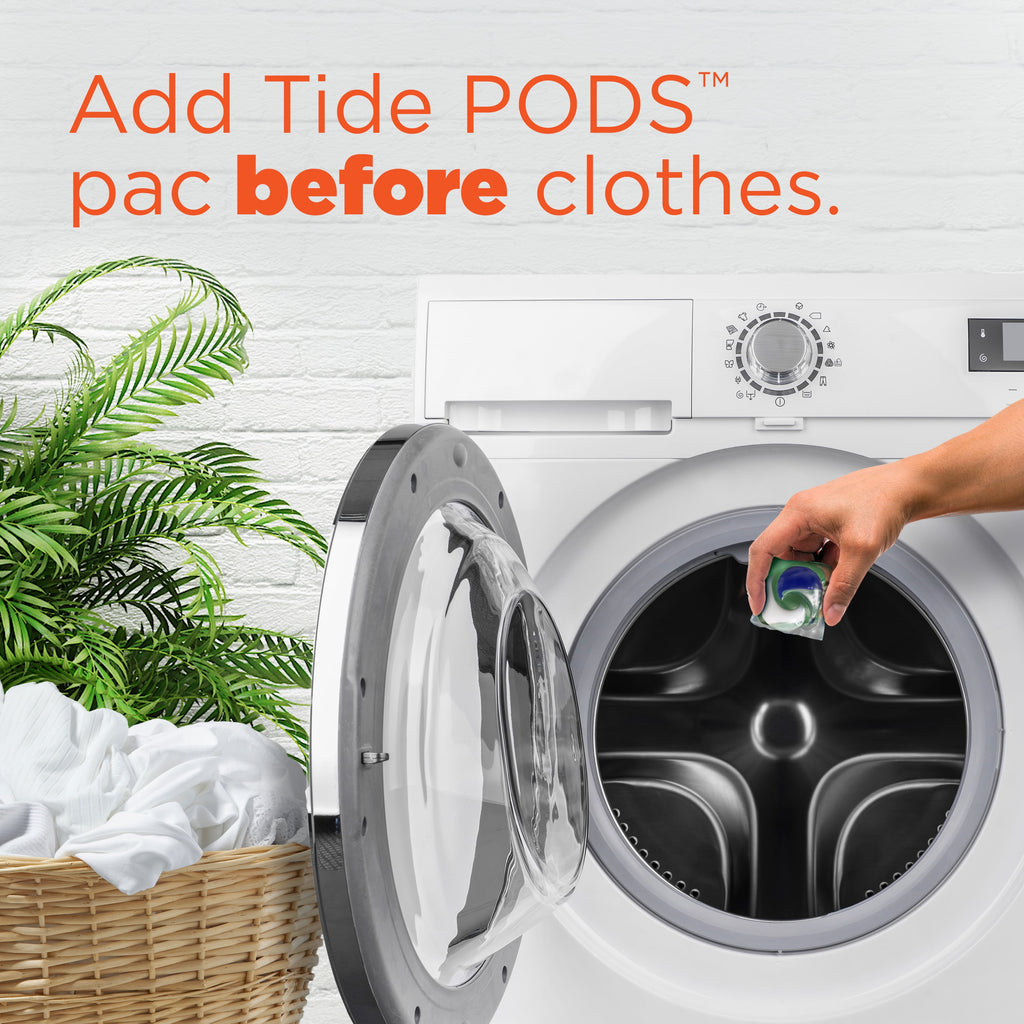 Tide Hygienic Clean Power PODS Laundry Detergent Pacs, Original Scent, 63 Count