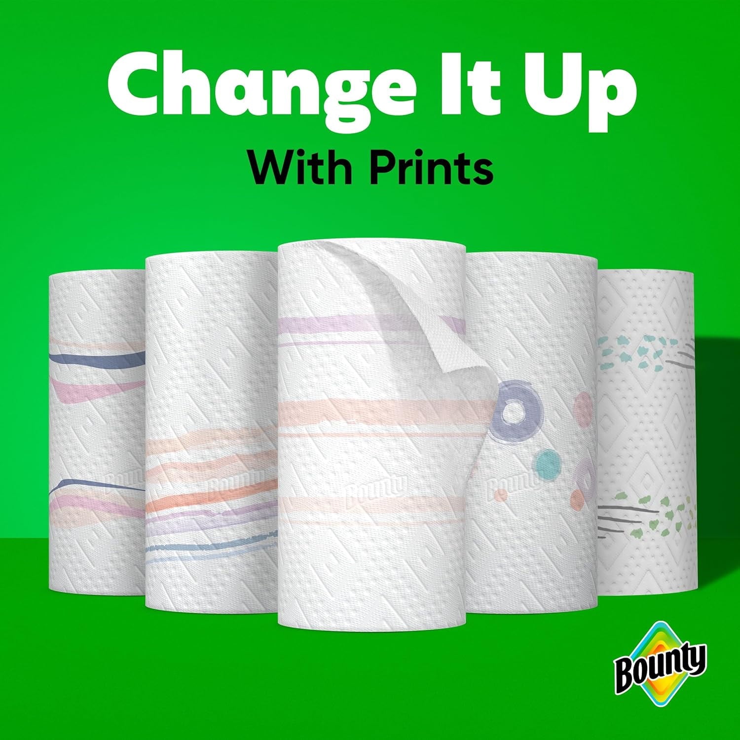Select-A-Size Paper Towels, Prints, 2 Triple Rolls = 6 Regular Rolls