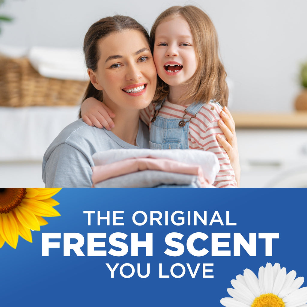ARM & HAMMER Plus OxiClean Stain Fighters Liquid Laundry Detergent, Fresh Scent, 77 Loads