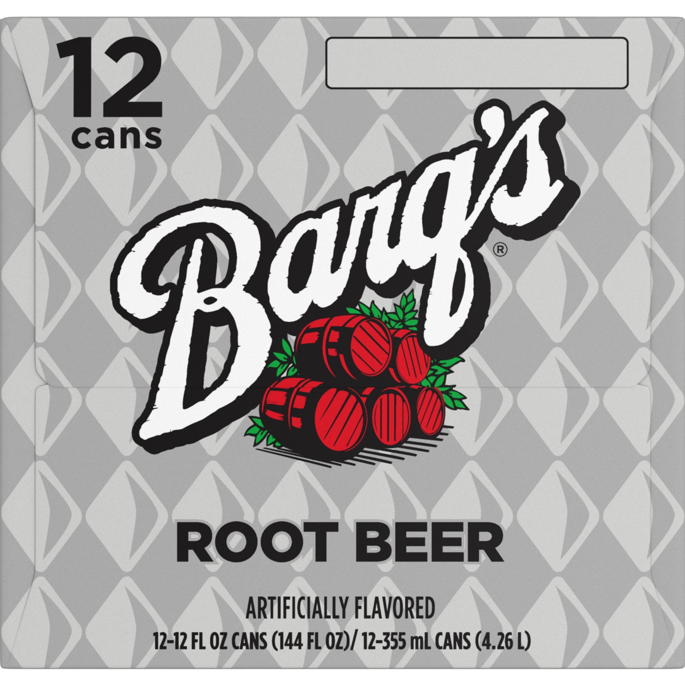 Barq's Root Beer Soda Pop Fridge Pack Cans, 12 fl oz, 12 Pack