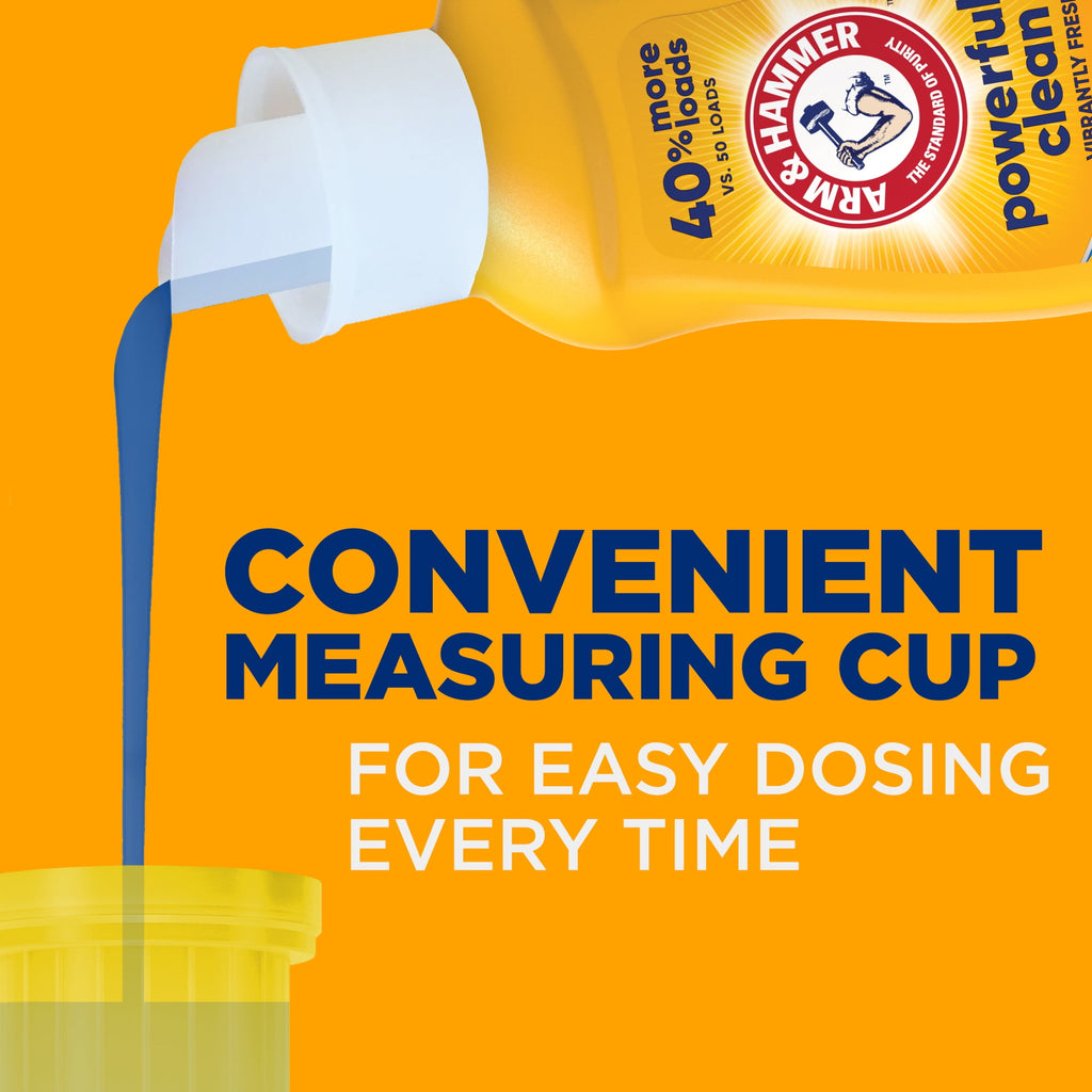 ARM & HAMMER Clean Burst, 105 Loads Liquid Laundry Detergent, 105 fl oz