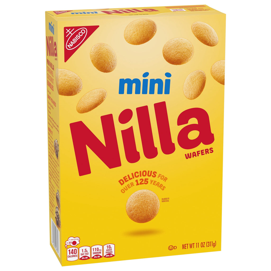 NILLA Wafers Mini Cookies, Vanilla Wafers, 11 oz