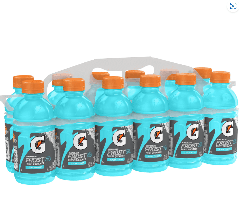 Gatorade Thirst Quencher Fruit Punch Sports Drinks, 12 fl oz, 12 Count Bottles