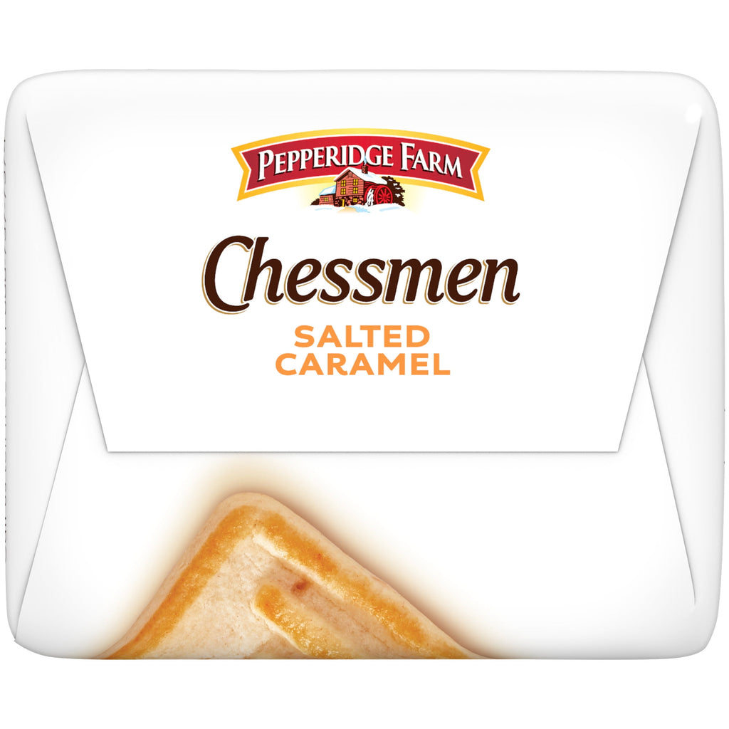 Pepperidge Farm Chessmen Salted Caramel Cookies, 7.25 oz Bag