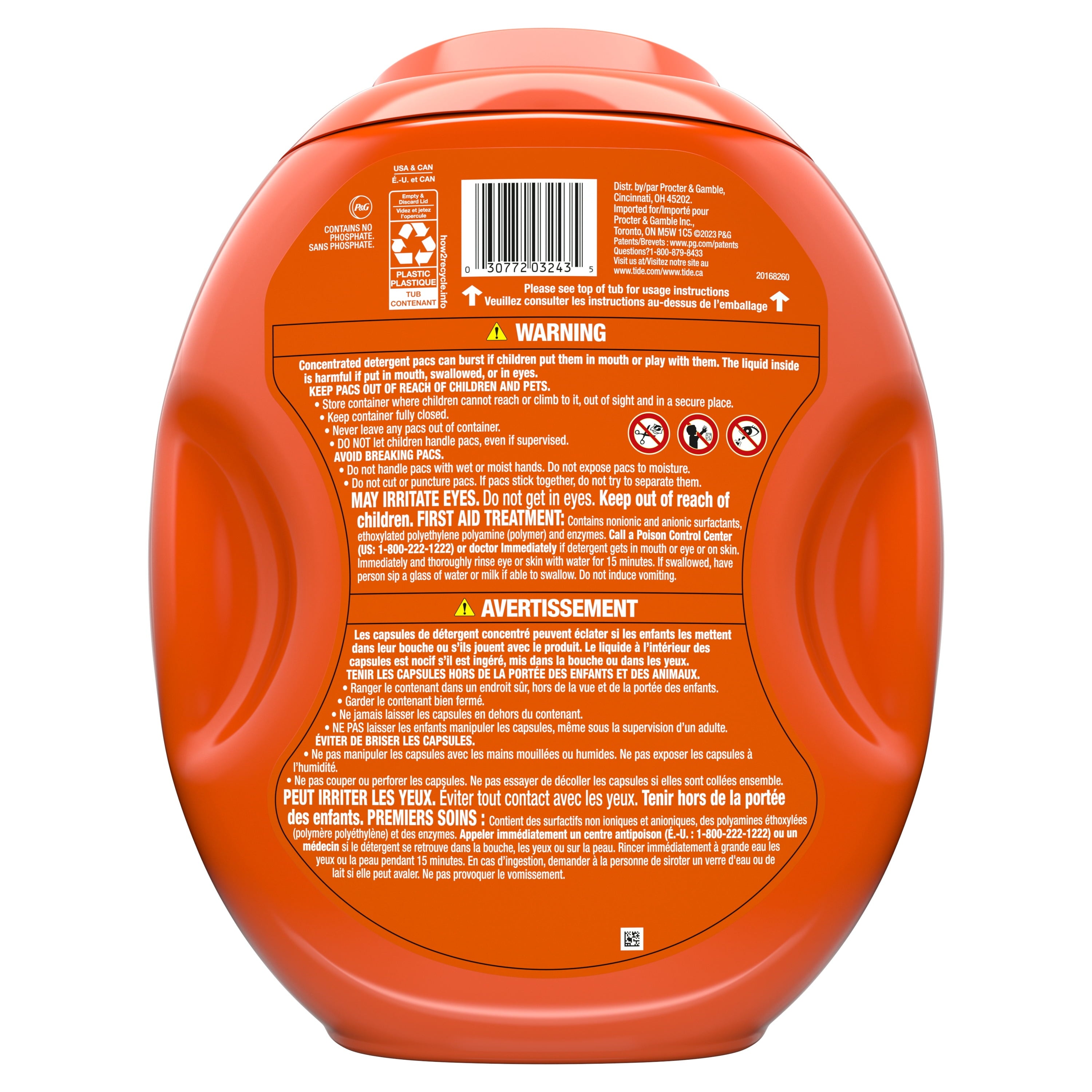 Tide PODS Liquid Laundry Detergent Pacs, Original Scent, 112 Count
