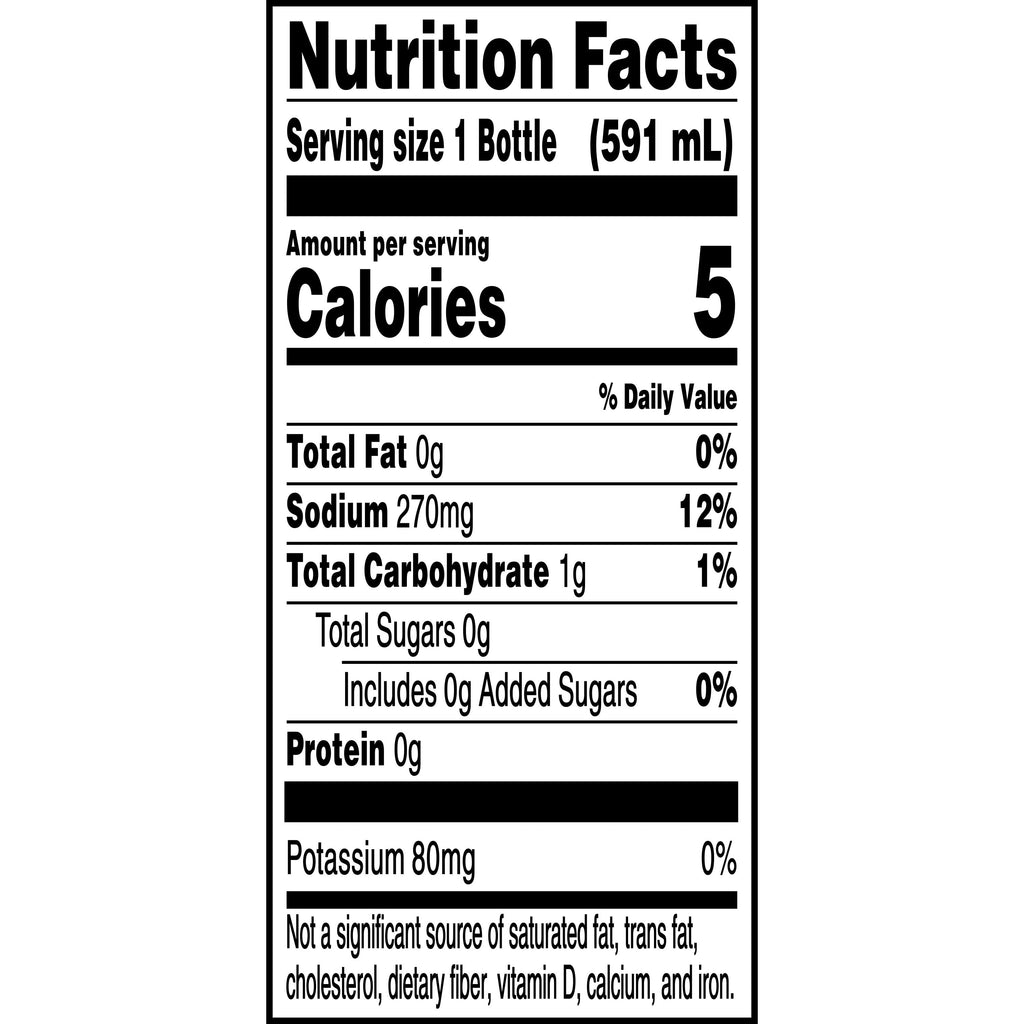 Gatorade Zero Sugar Thirst Quencher Glacier Cherry Sports Drinks, 20 fl oz, 8 Count Bottles