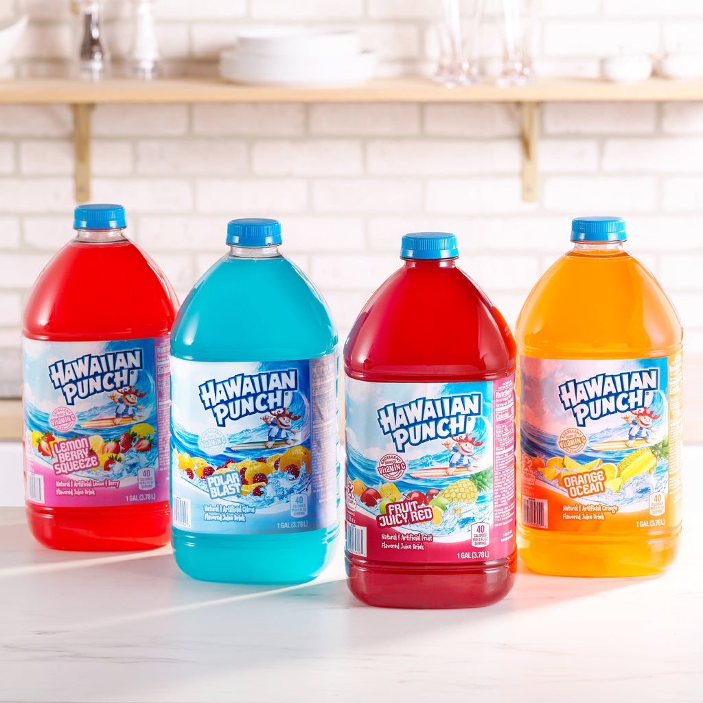 Hawaiian Punch Polar Blast Juice, 10 Fluid Ounce, 6 Count Bottles